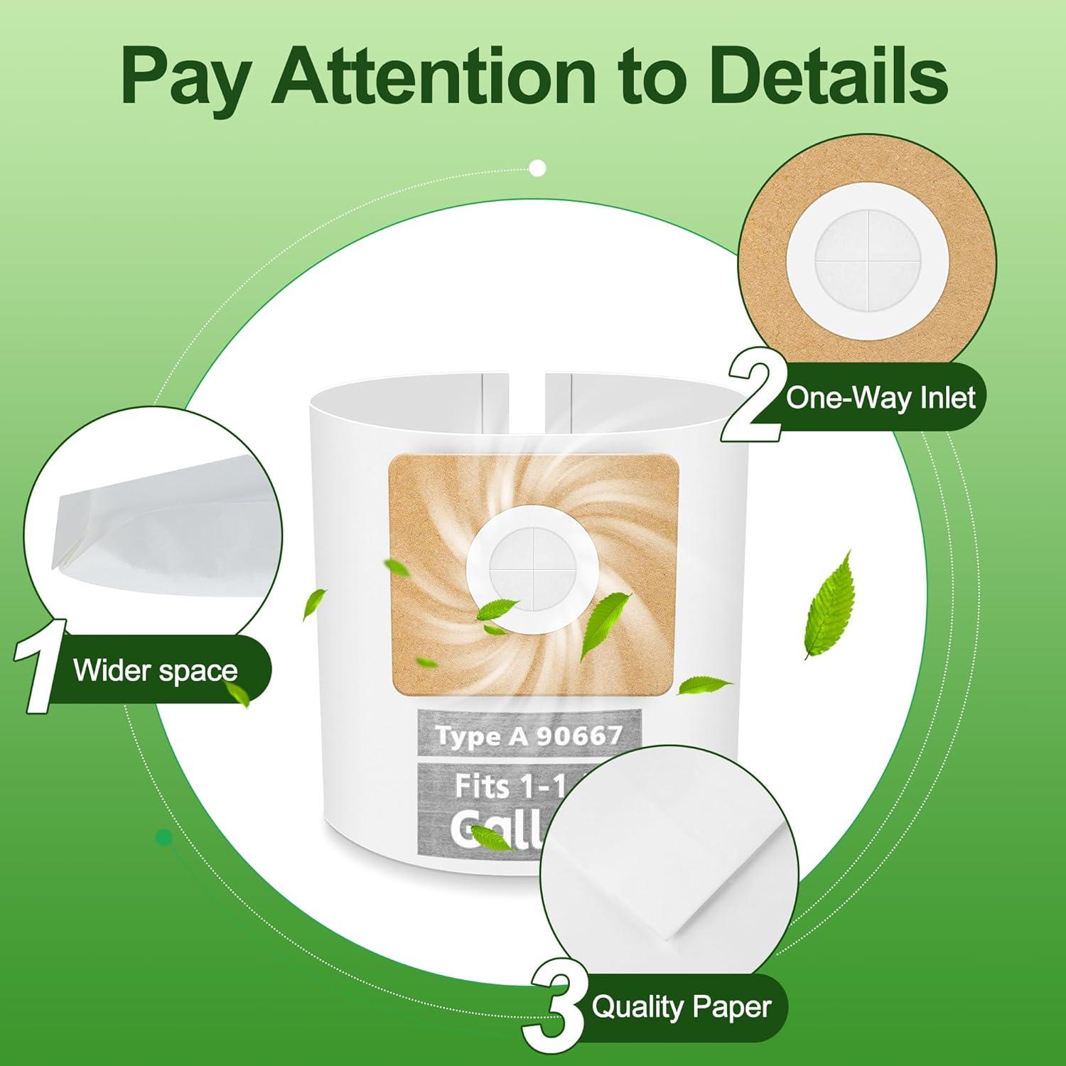 Paquete de 3 Bolsas de Vacío PETOX 1.5 Galones Tipo A 90667