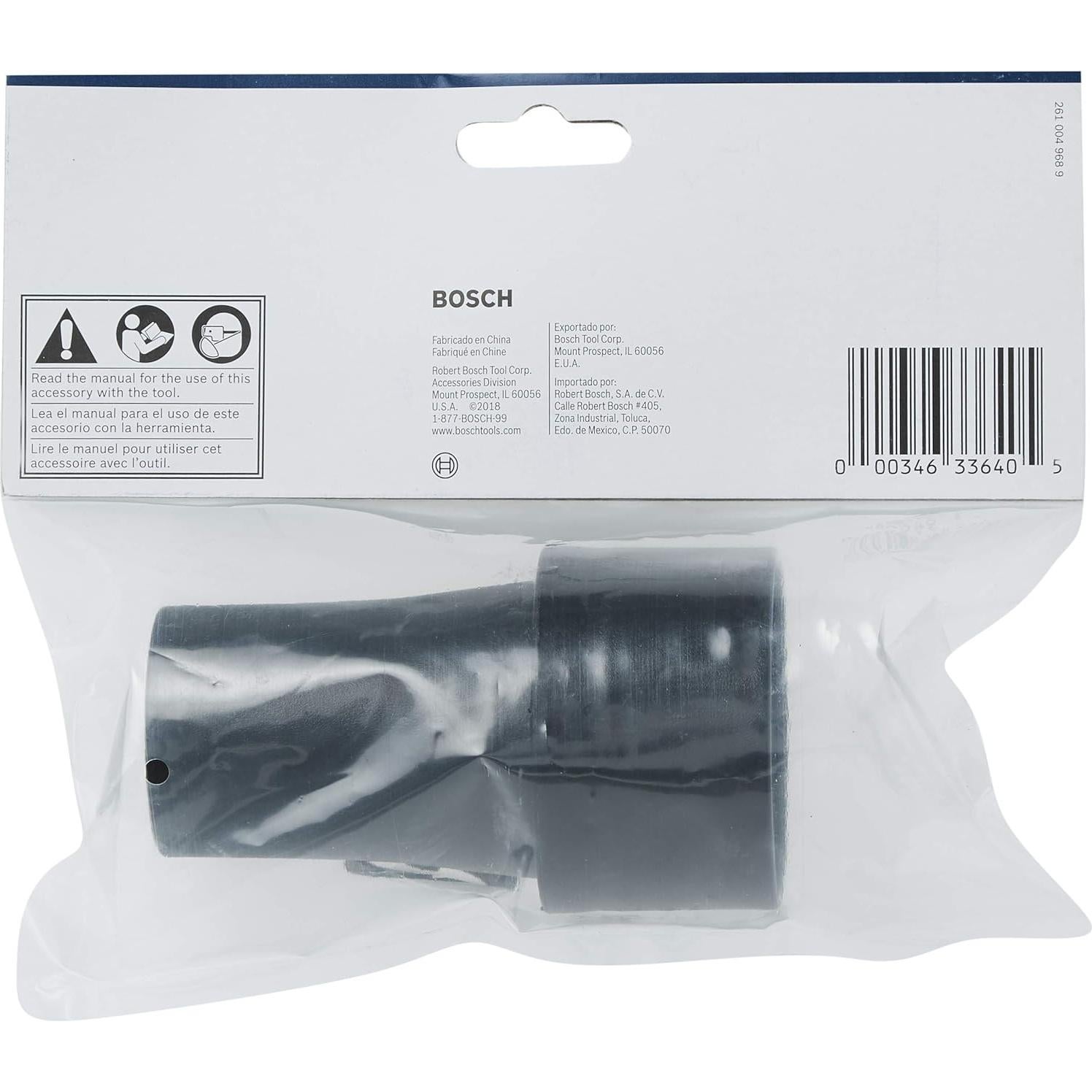 Adaptador de manguera 35 mm a 6.35 cm Bosch VAC004