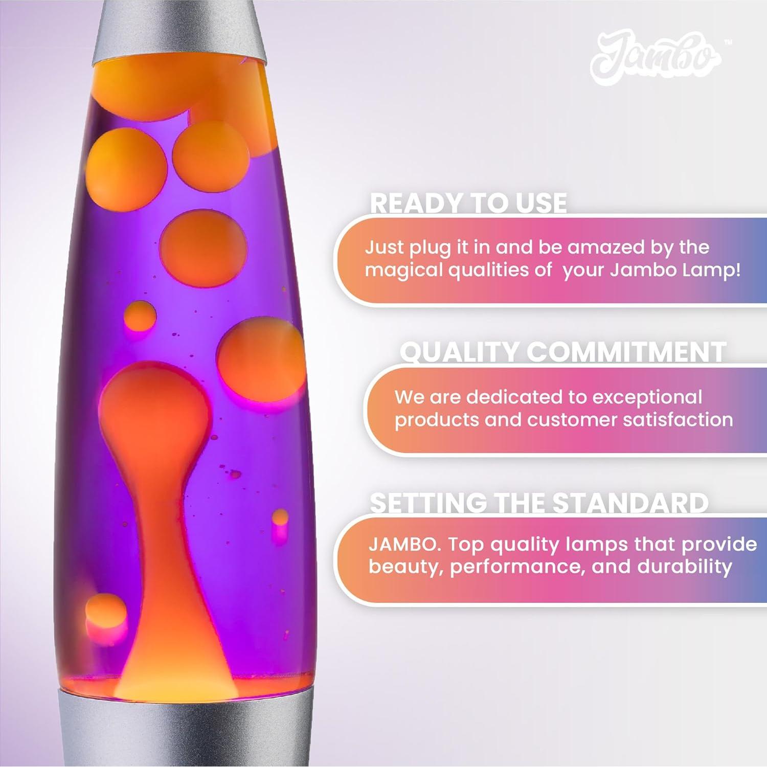 Lámpara Líquida Jambo 40 cm USB Apagado Automático