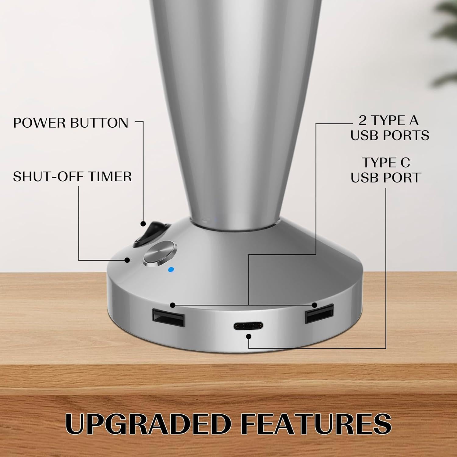 Lámpara Líquida Jambo 40 cm USB Apagado Automático