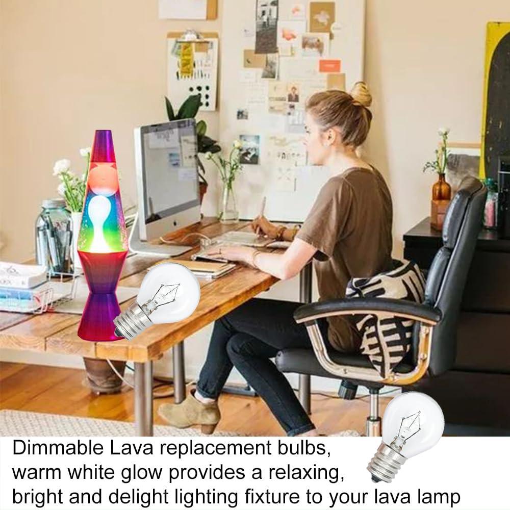 Bombilla de Lava PaeorRorL S11 25W 6 Piezas Regulable 2700K