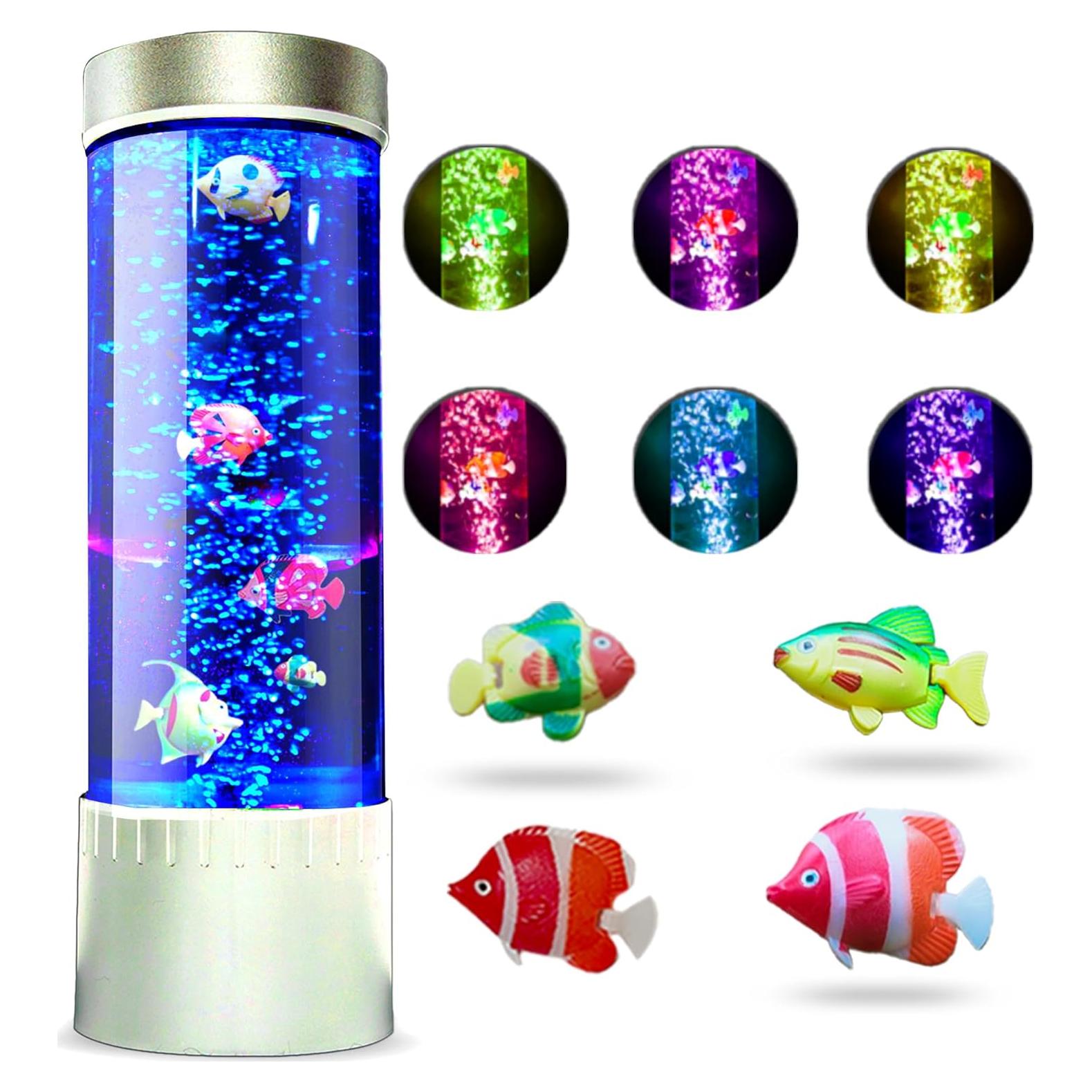 Lámpara de Burbuja Brewish | LED Sensorial 38 cm | Acuario Colorido