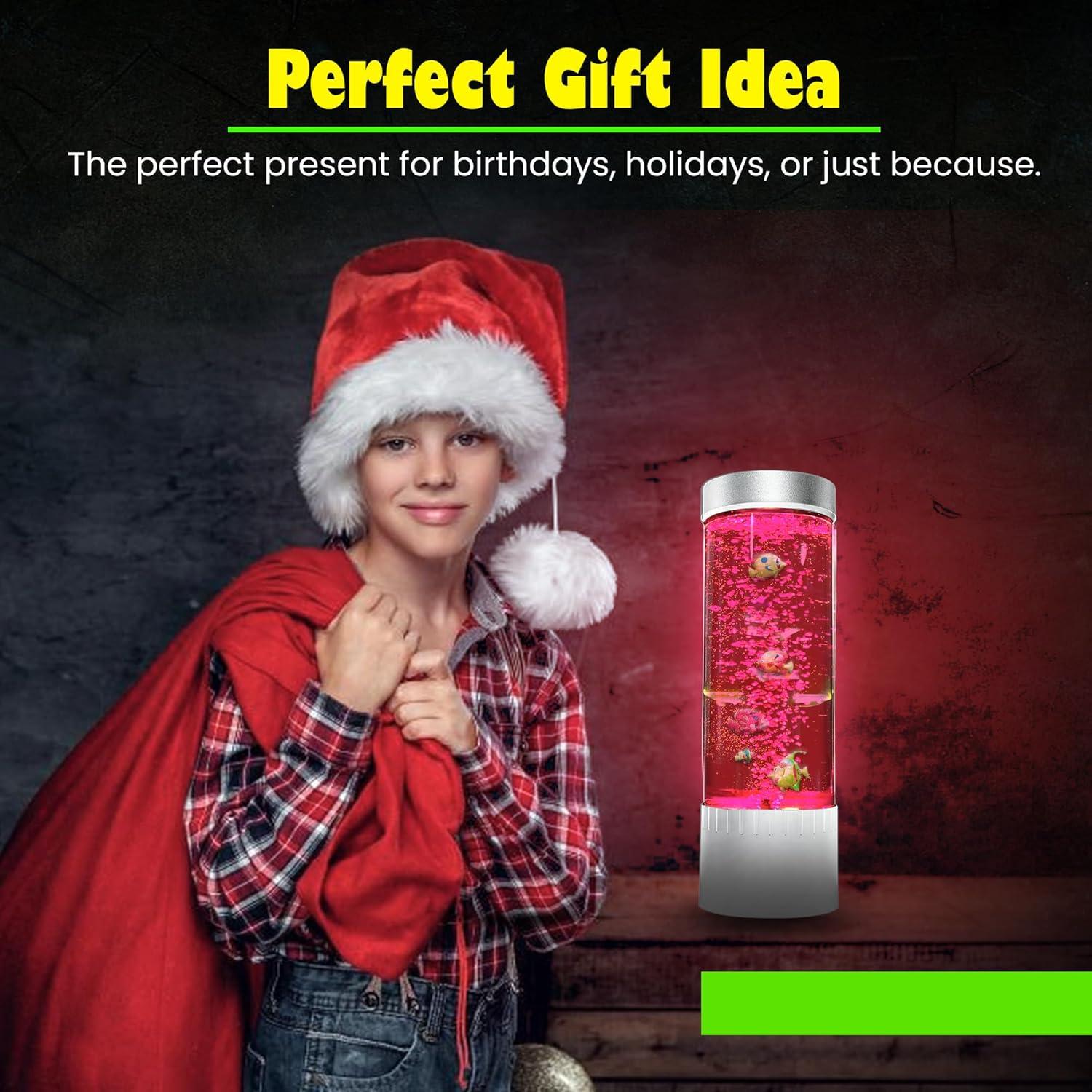 Lámpara de Burbuja Brewish | LED Sensorial 38 cm | Acuario Colorido