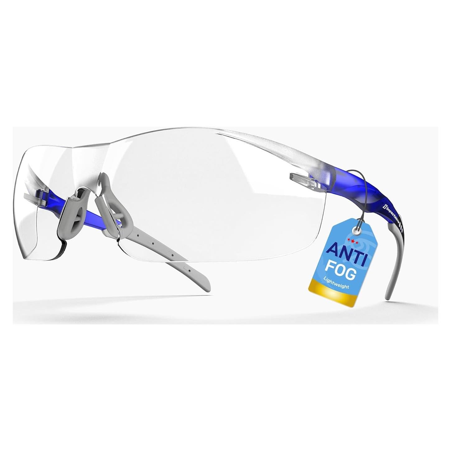 Gafas de Seguridad Impactables Impactable Mk4360 Azul/Grey