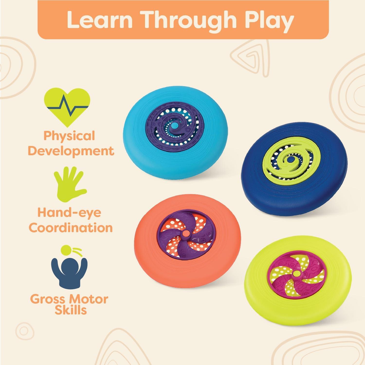 Set de 4 Discos Voladores B. Toys - Juguetes al Aire Libre 4+ Años