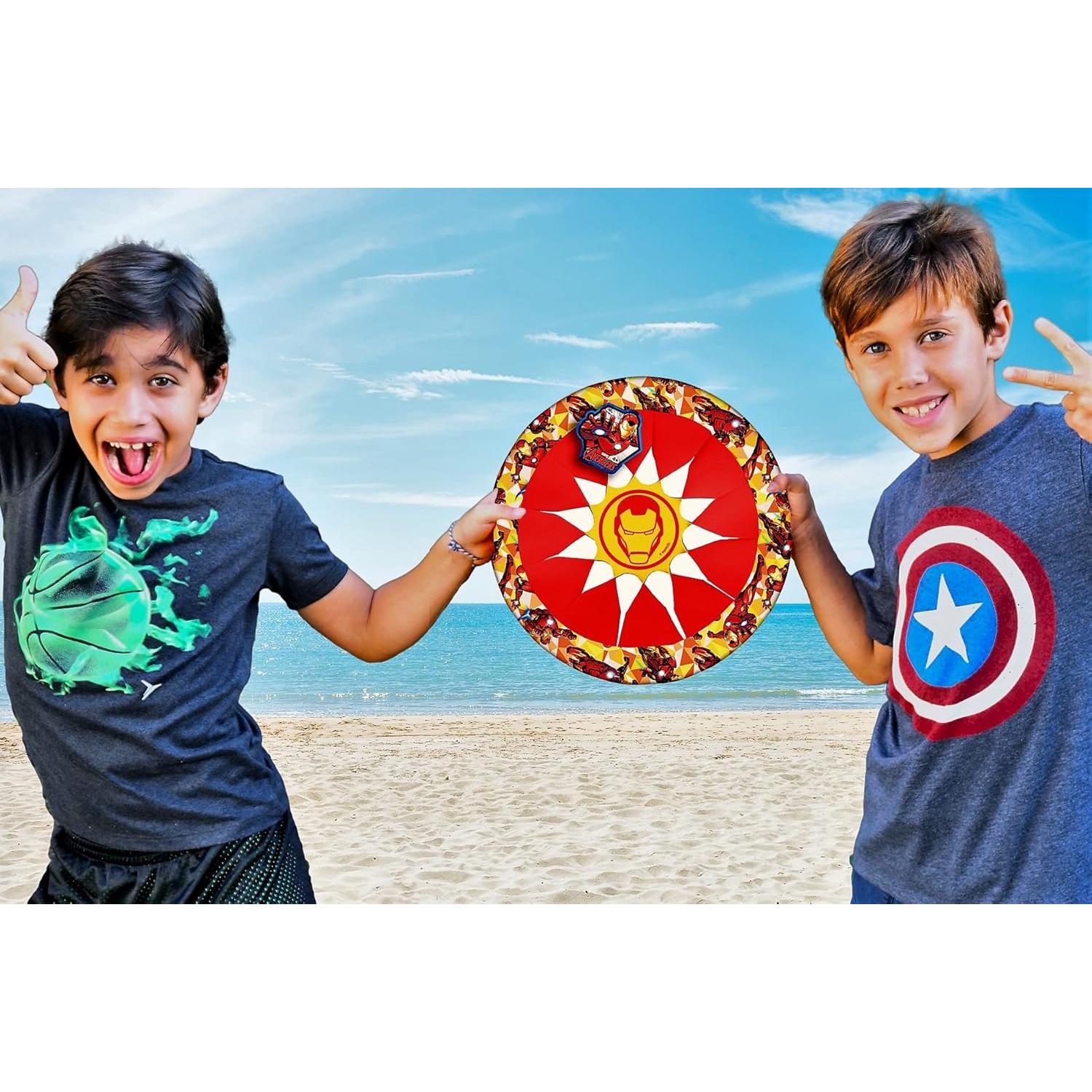 Frisbee Suave JA-RU Iron Man 30 cm Juguete Acuático