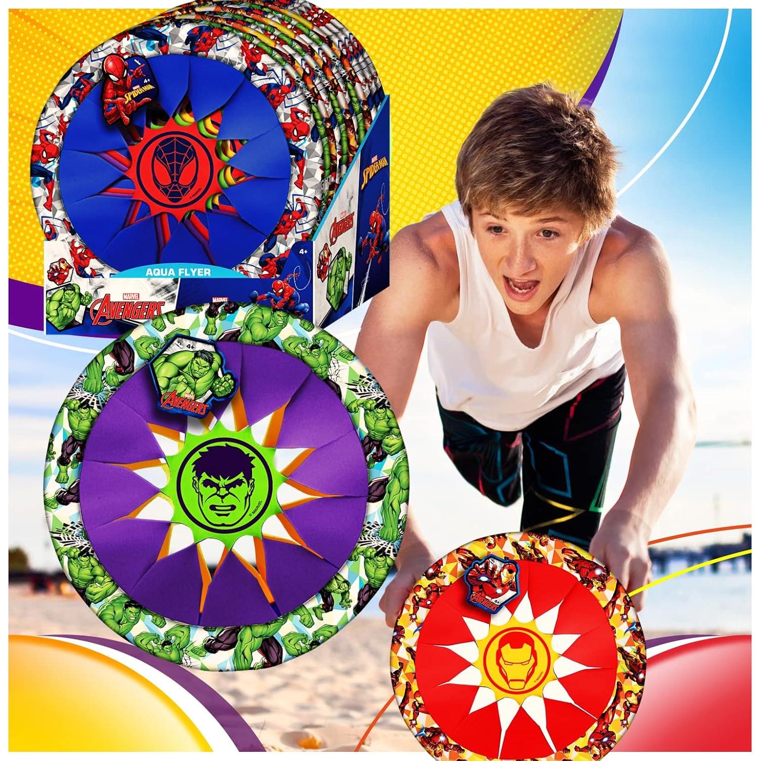 Frisbee Suave JA-RU Iron Man 30 cm Juguete Acuático