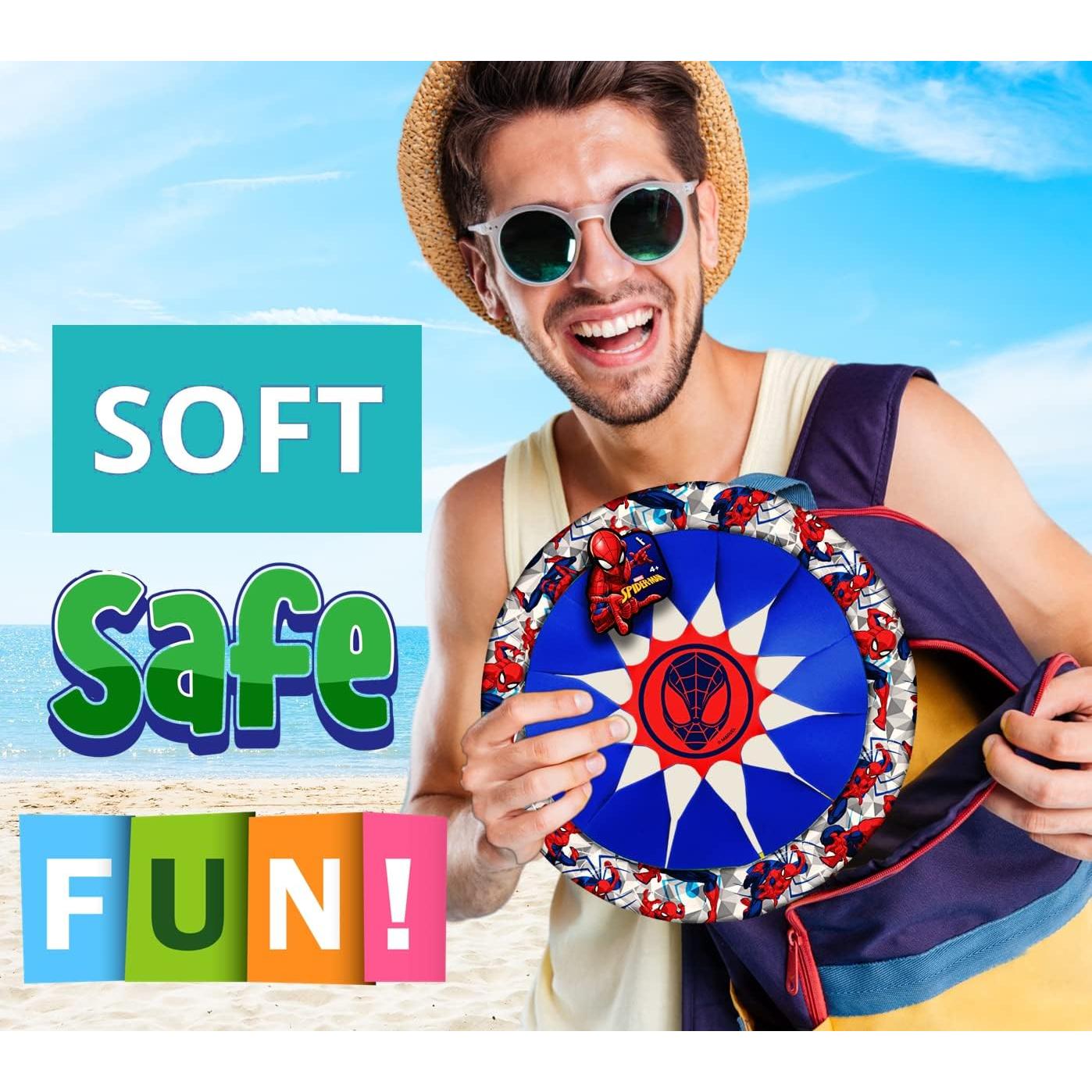 Frisbee Suave JA-RU Iron Man 30 cm Juguete Acuático