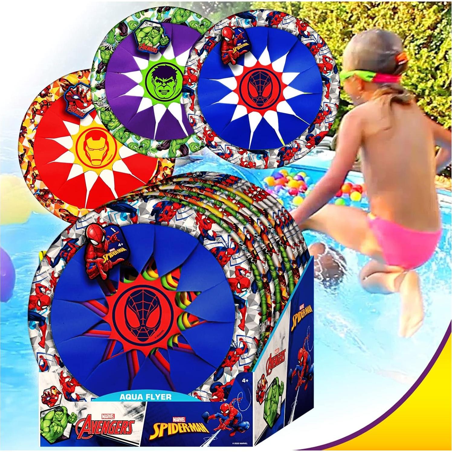 Frisbee Suave JA-RU Iron Man 30 cm Juguete Acuático