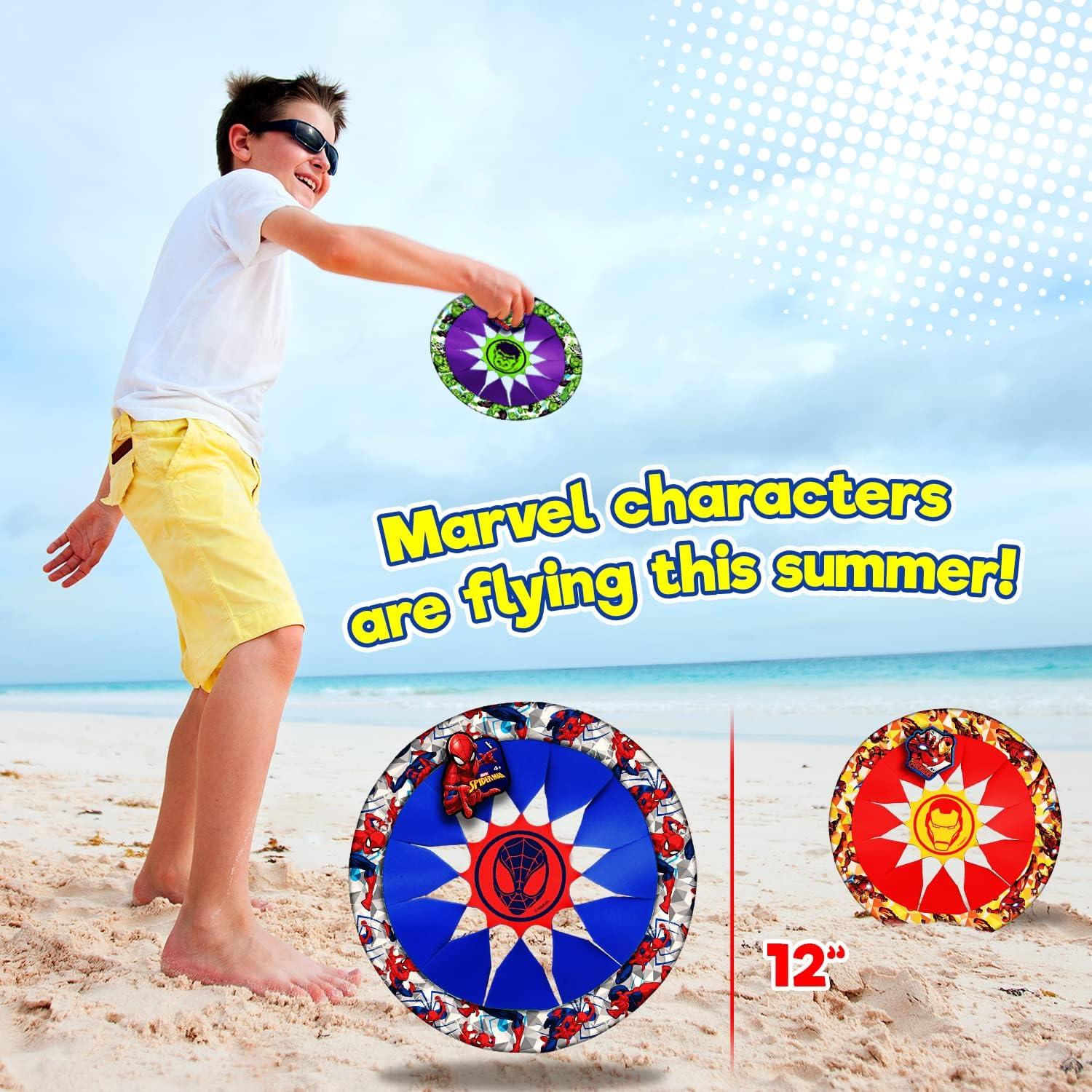 Frisbee Suave JA-RU Iron Man 30 cm Juguete Acuático