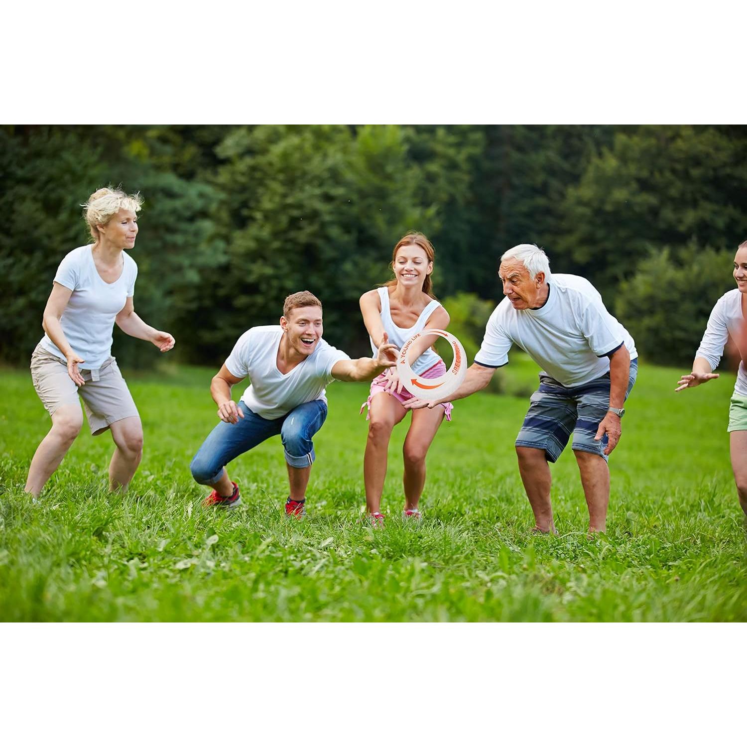 Anillos Voladores AYL - Brillan en la Oscuridad - 4 Piezas