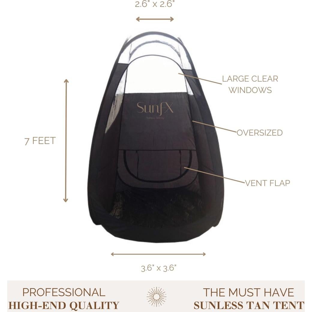 Carpa Pop Up Profesional SunFX ATT para Bronceado Sin Sol