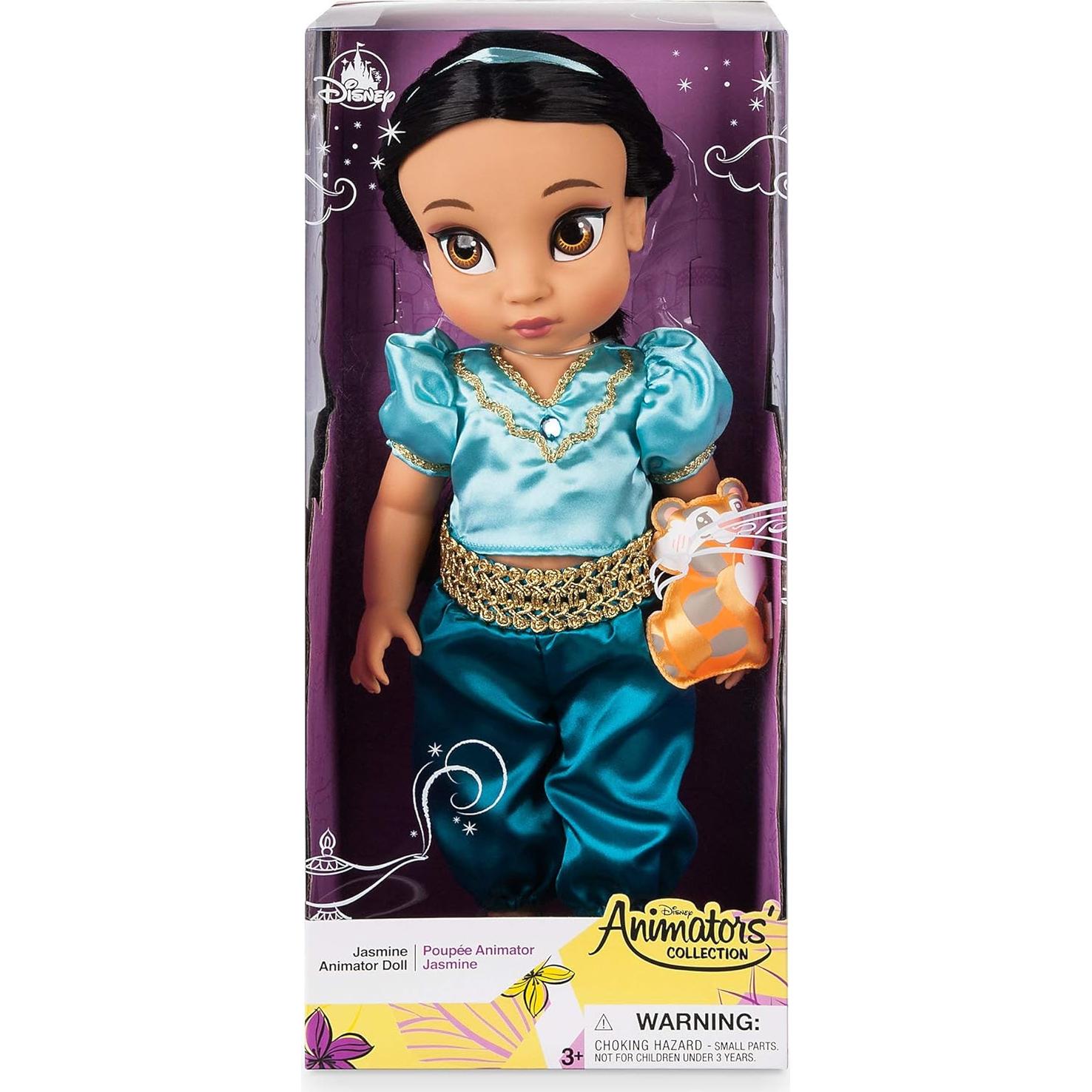 Muñeca Jasmine Disney Animadores 40.6 cm Poseable 3+