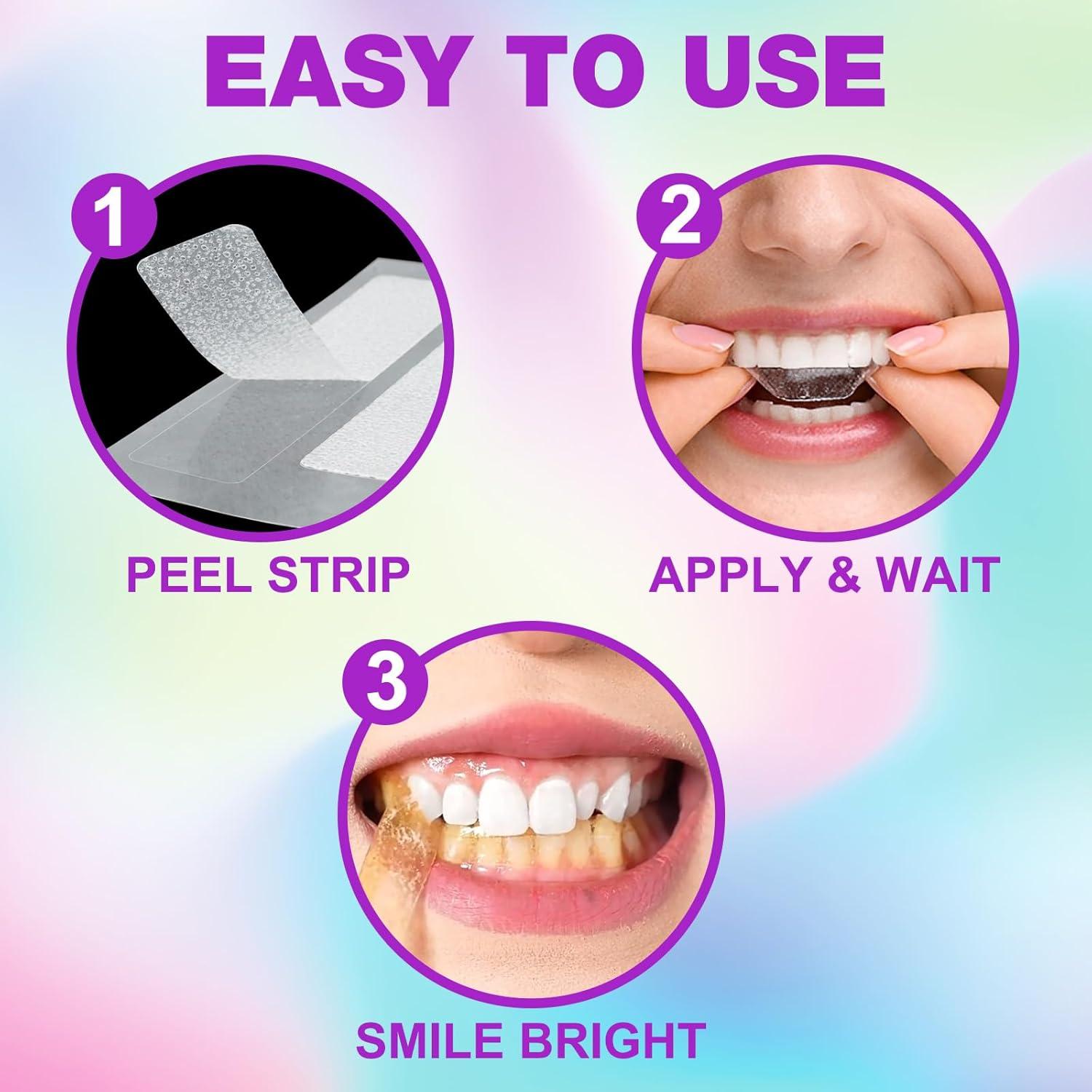 Tiras Blanqueadoras de Dientes NATURE ZIRAN 14pcs Sin Peróxido