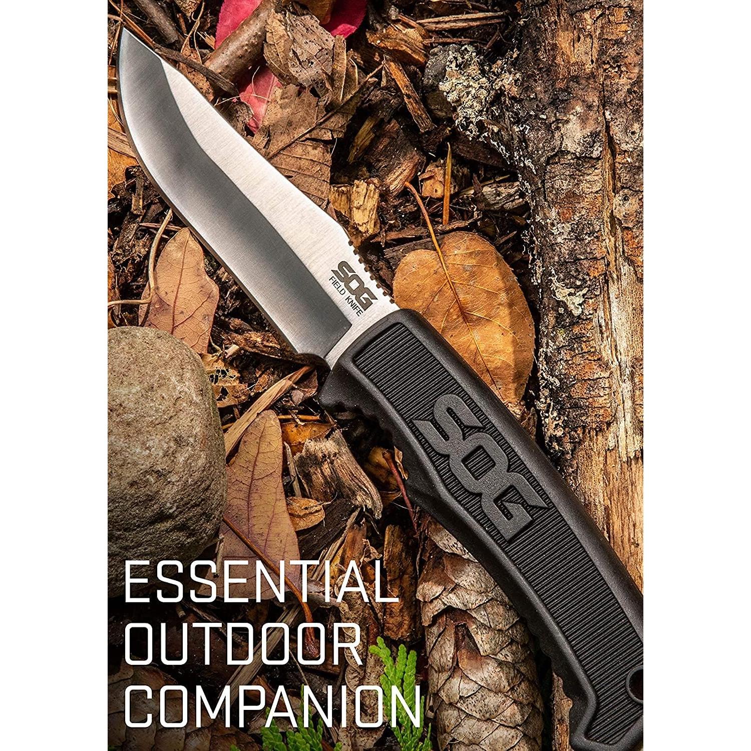 Cuchillo de Supervivencia SOG FK1001-CP de Hoja Fija 10.2 cm