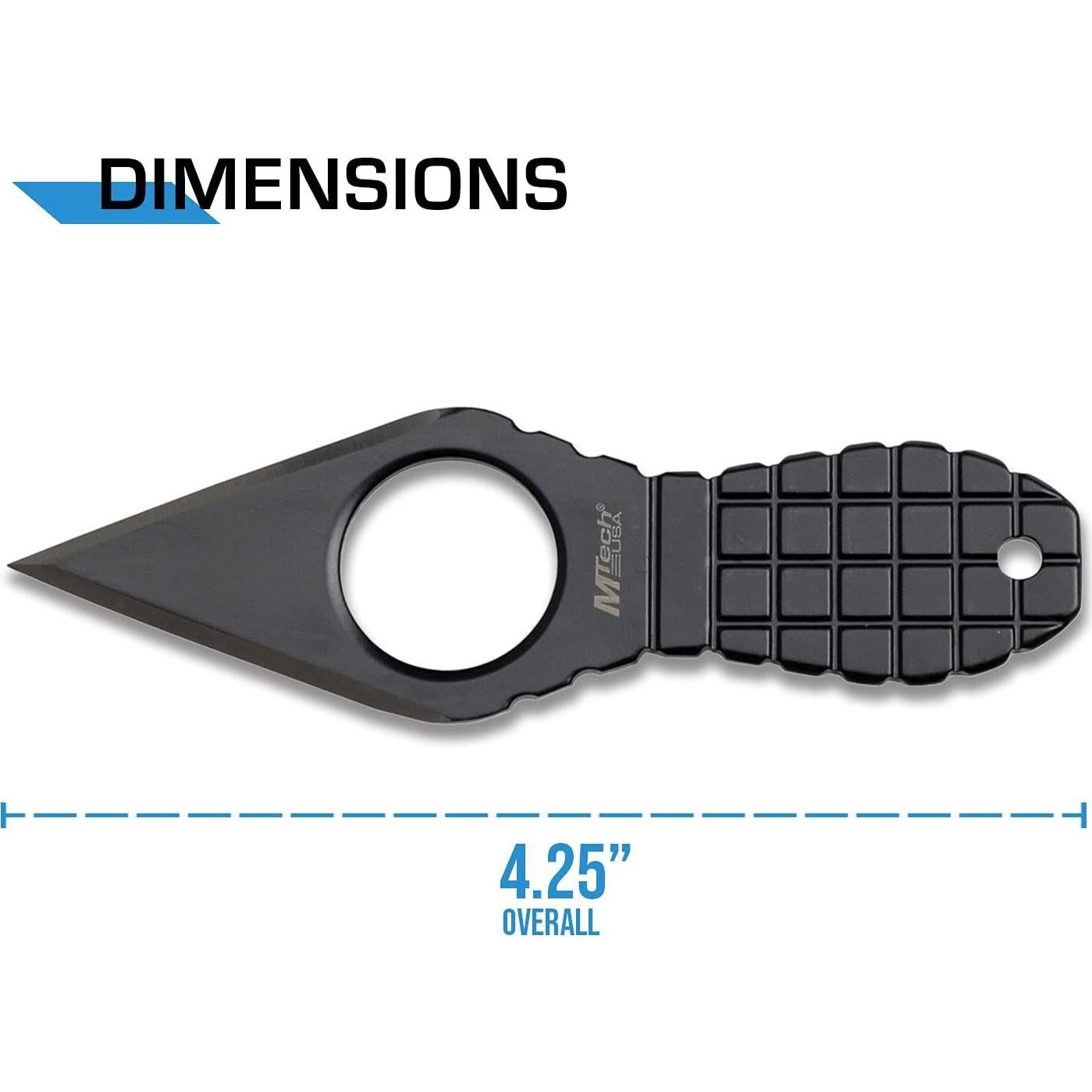 Cuchillo MTECH USA MT-588 Negro 10.80 cm Acero Inoxidable