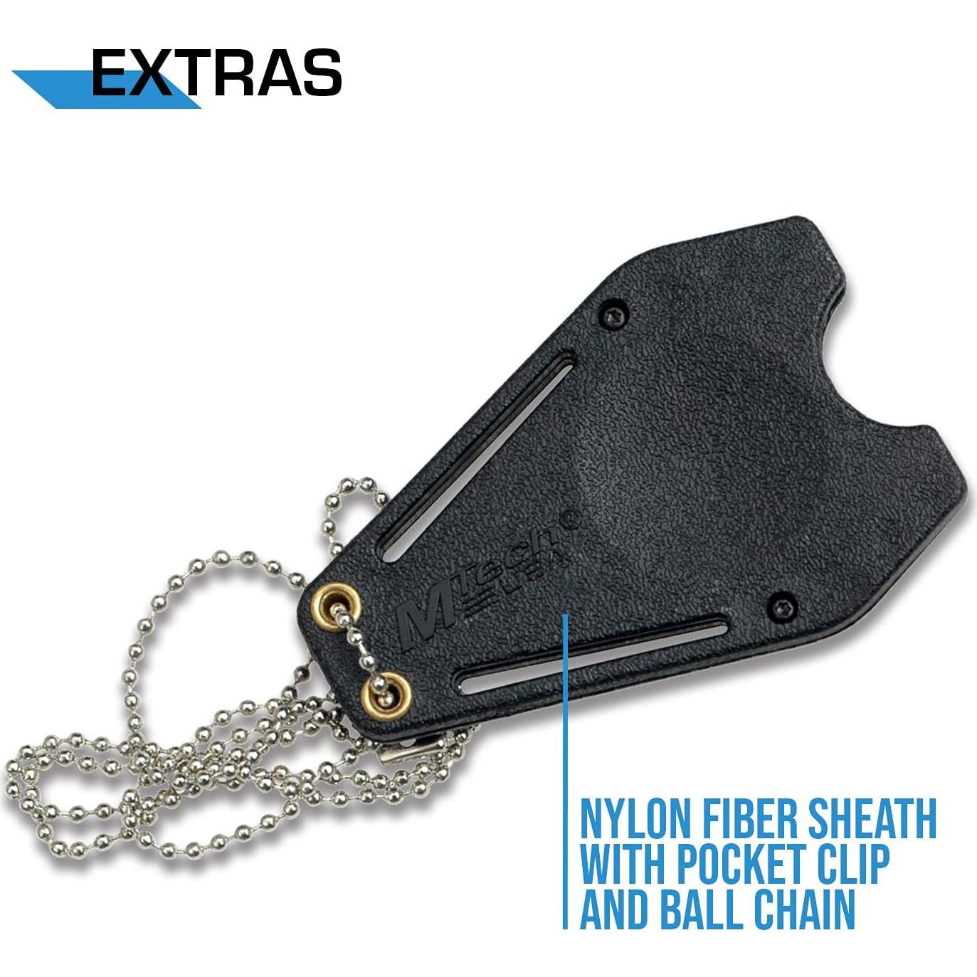 Cuchillo MTECH USA MT-588 Negro 10.80 cm Acero Inoxidable