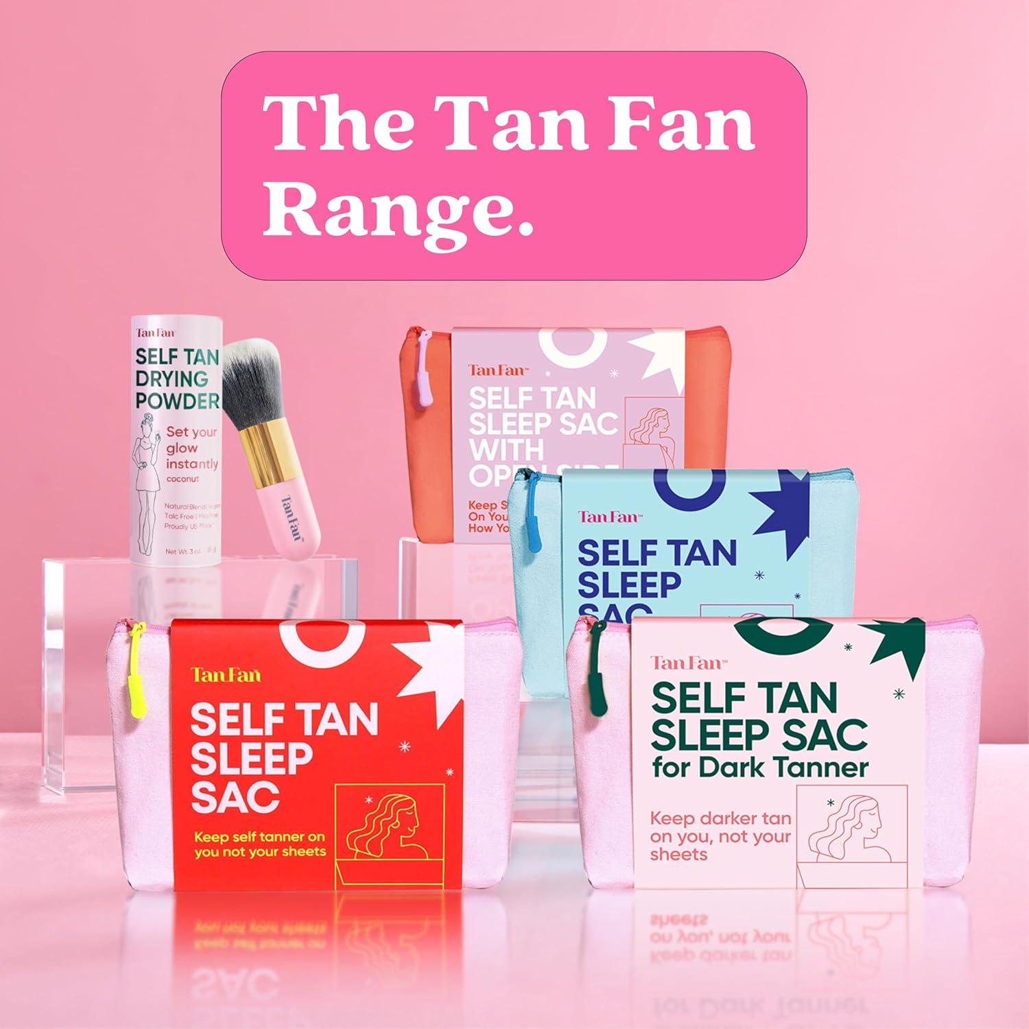 Saco de Sueño Auto Bronceador Tan Fan Rosa XL Transpirable