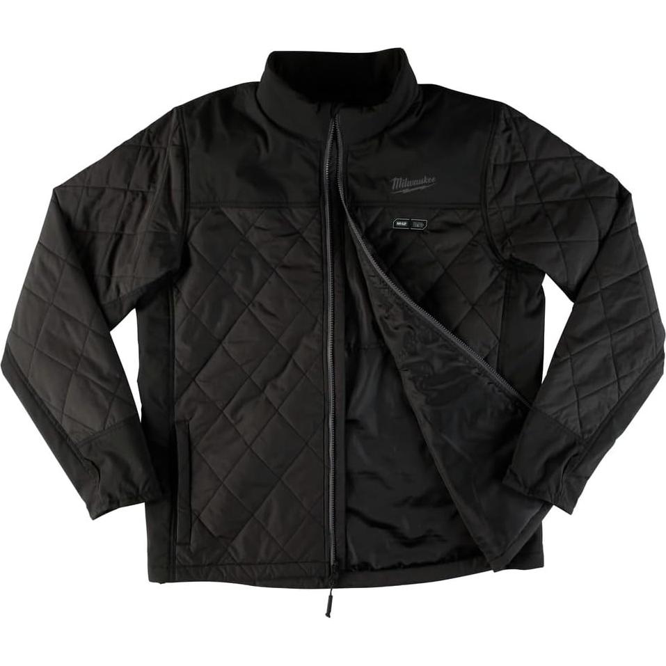 Chaqueta calefaccionada Milwaukee M12 Axis Mediana Negra