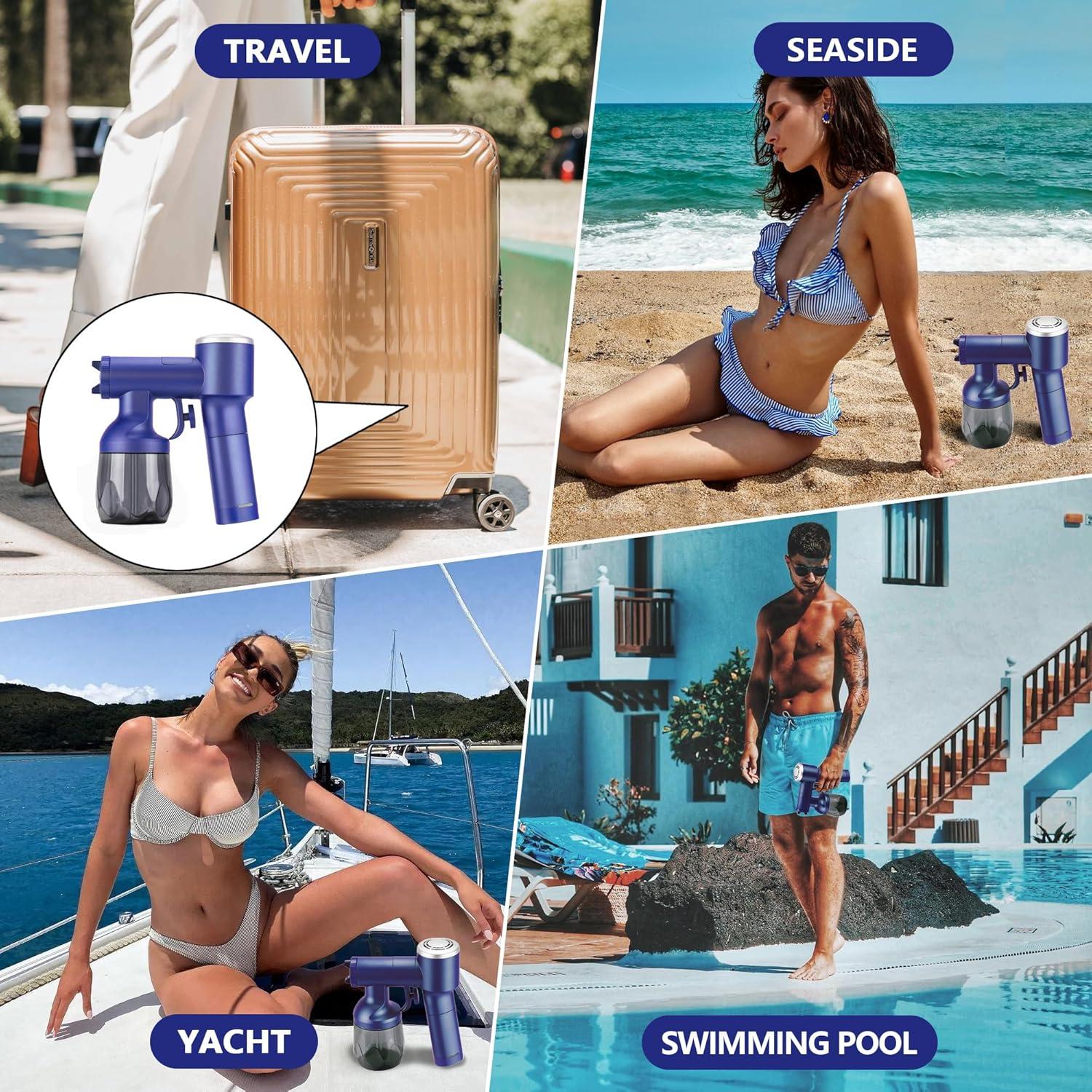 Máquina de bronceado en spray DYTAN 03 portátil azul