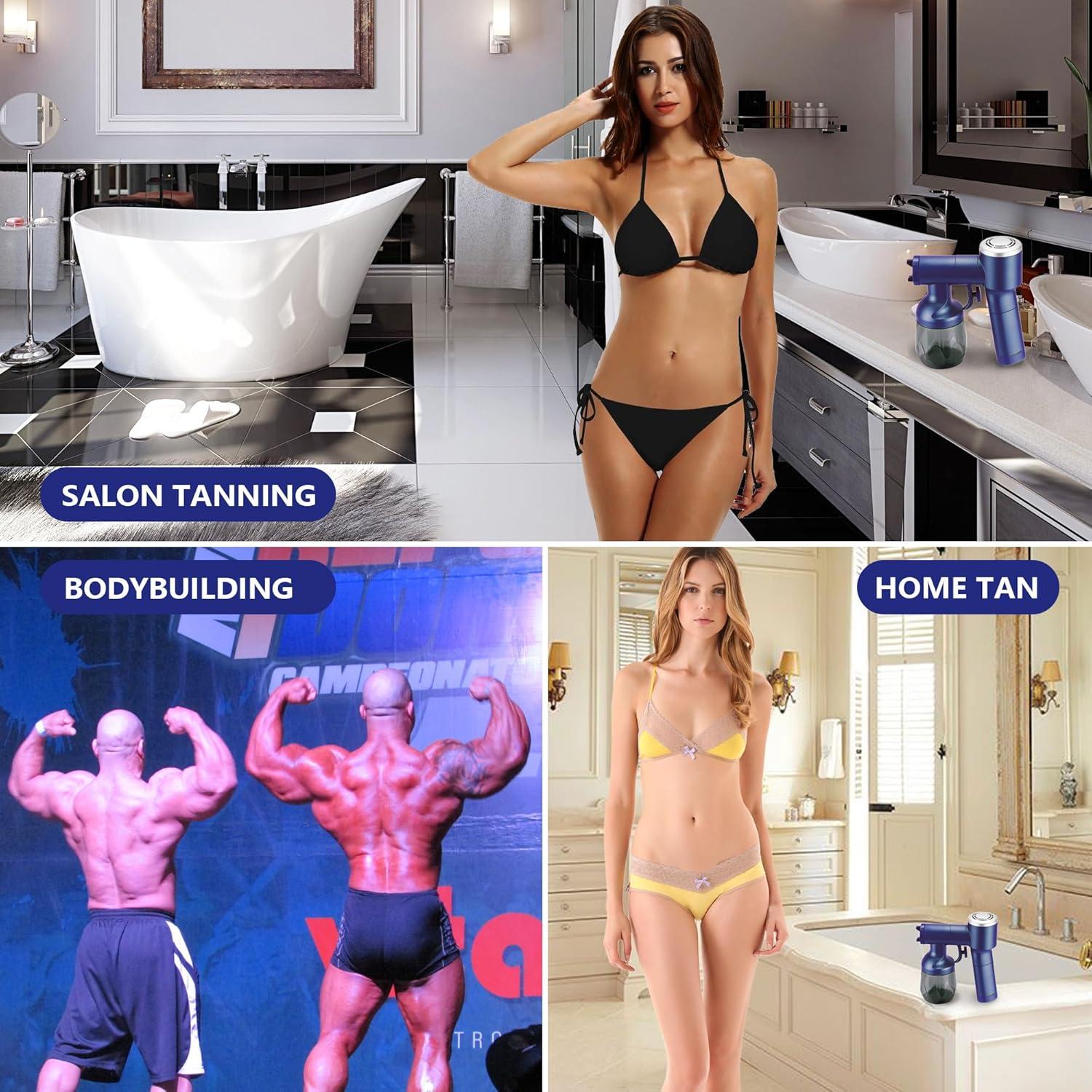 Máquina de bronceado en spray DYTAN 03 portátil azul