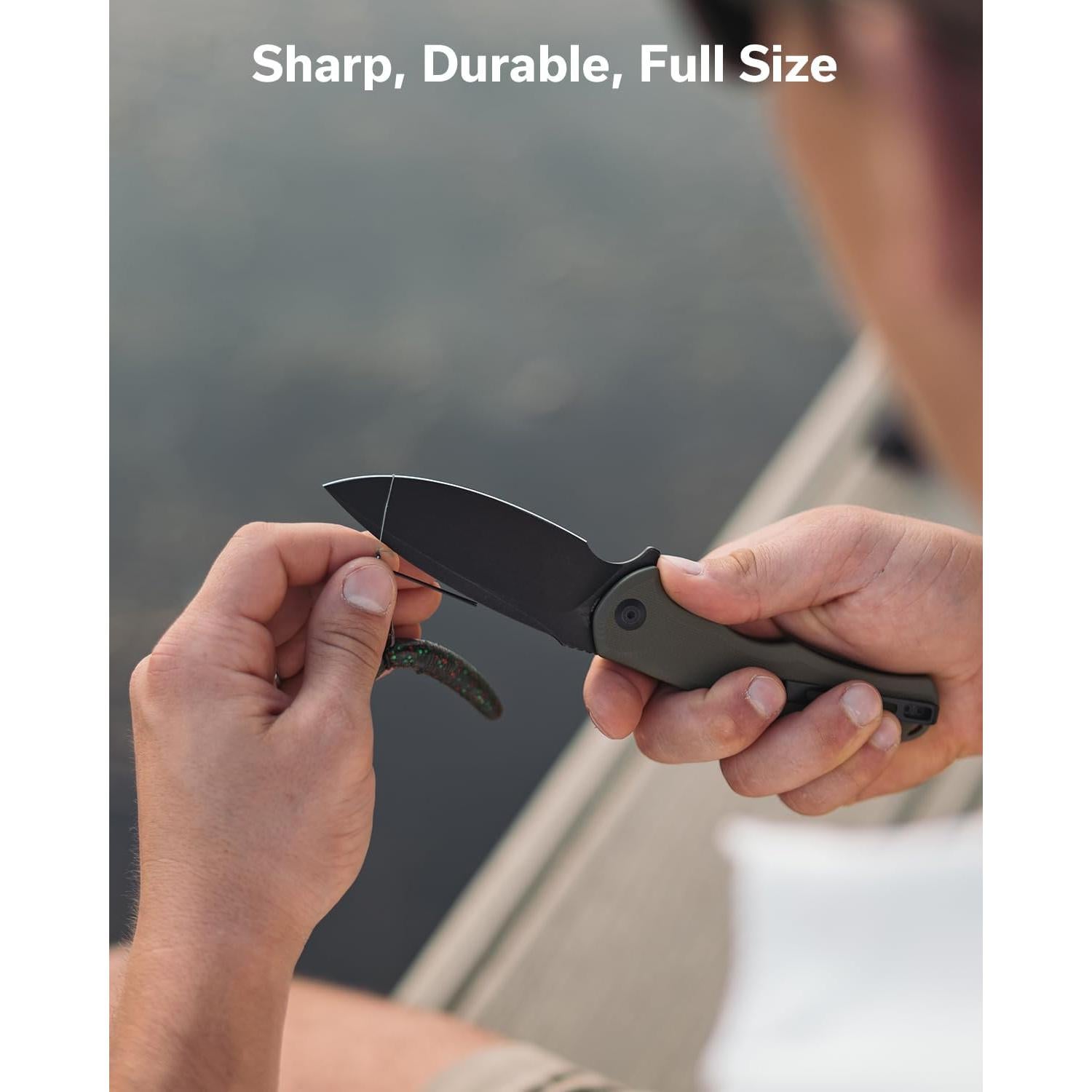 Cuchillo de Bolsillo CIVIVI Praxis C803F Verde G10