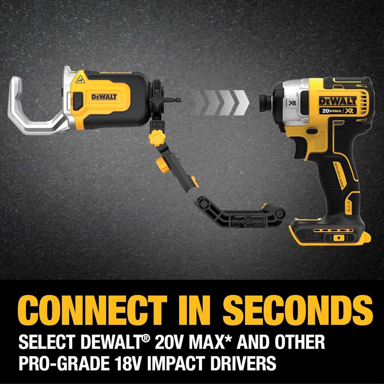 Cortador de PVC/PEX DEWALT DCE501B 20V MAX Inalámbrico 3 Velocidades