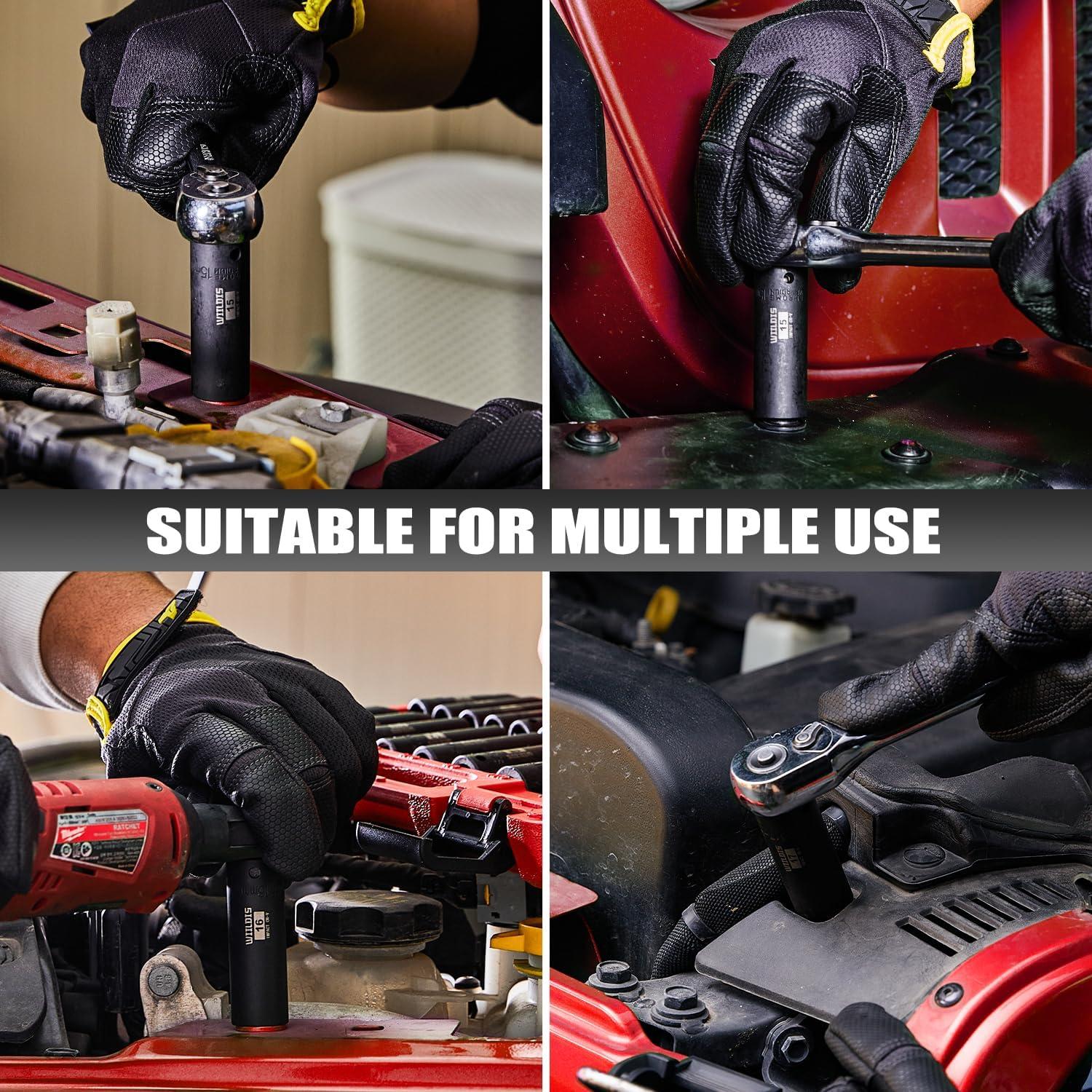 Juego de Enchufes de Impacto Profundo 21 Piezas WIILDIS