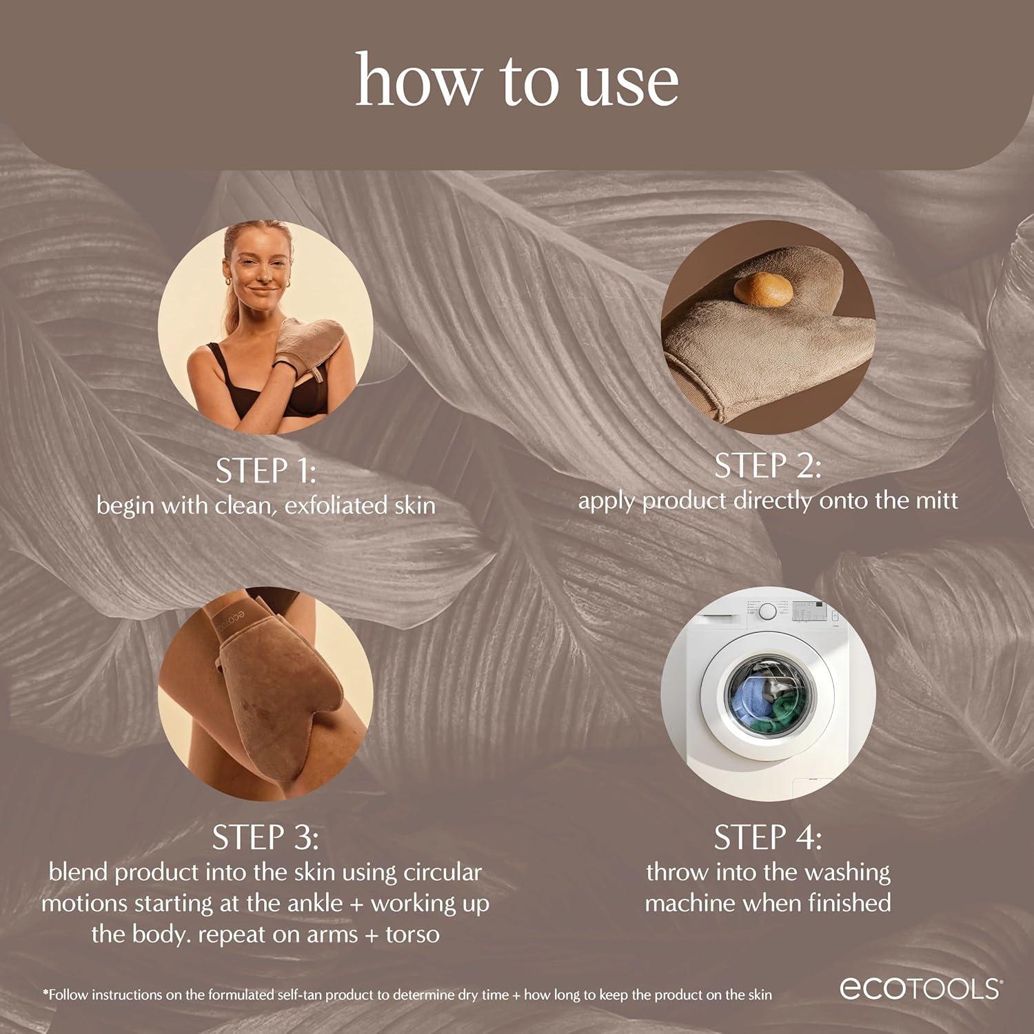 Mitón de Bronceado EcoTools Good Tan - Aplicador Ecológico