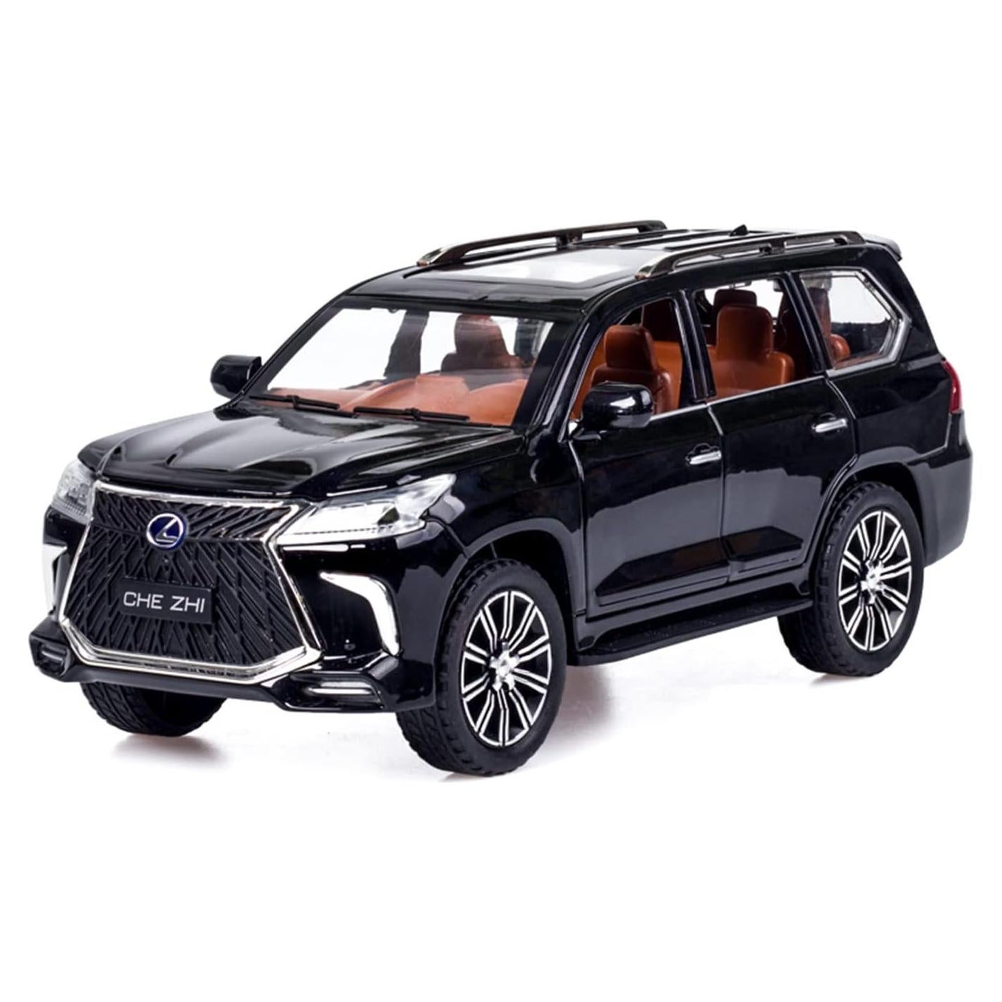 Modelo de Coche de Fundición 1:24 BHYDRY con Luz y Sonido