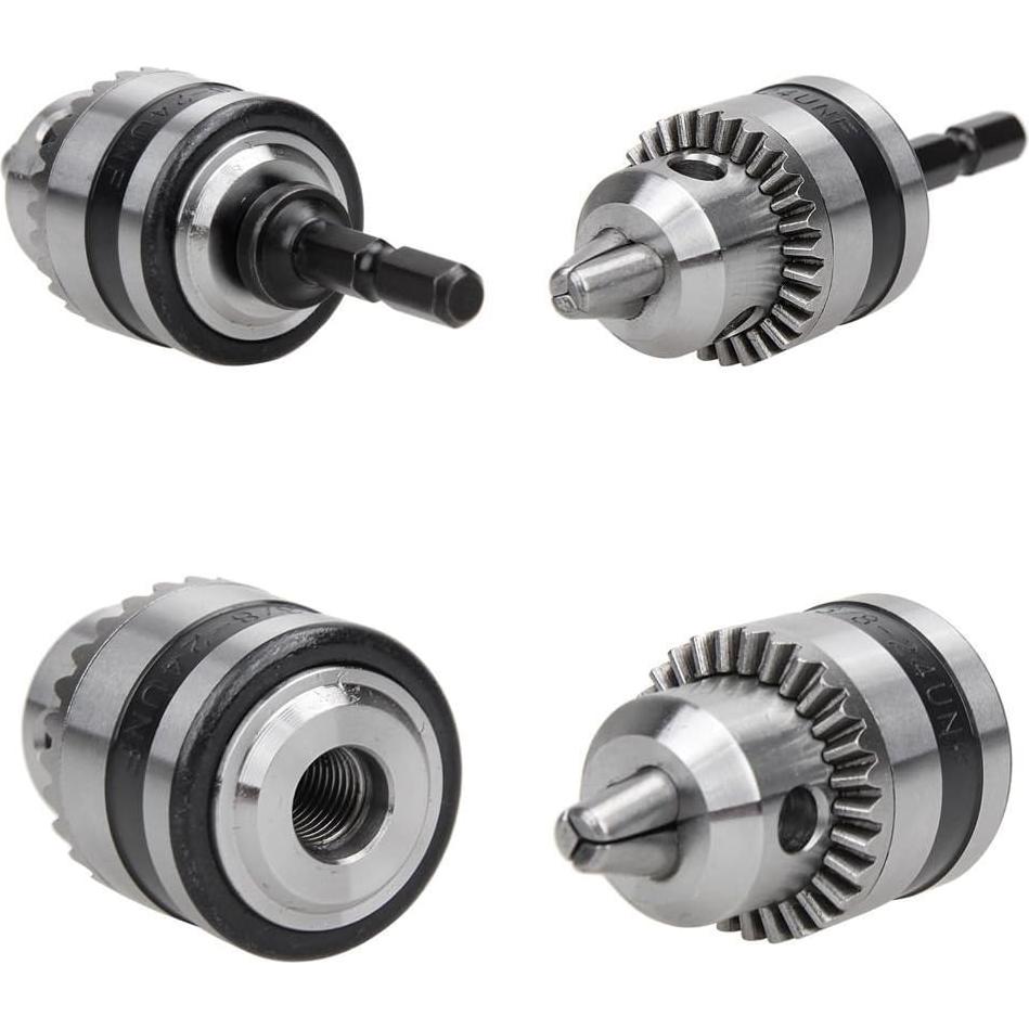 Convertidor de Chuck de Taladro Bestgle 0.6-6mm 3/8-24UNF