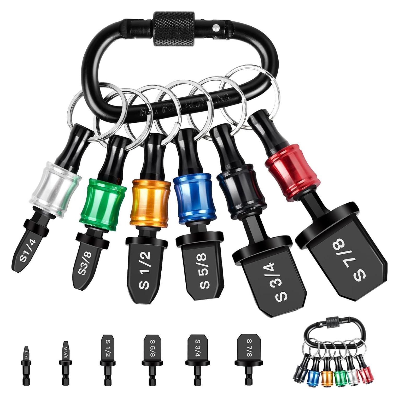 Juego de Herramientas de Swage HVAC 12PCS Aoebwpwi - Brocas 1/4 a 7/8"