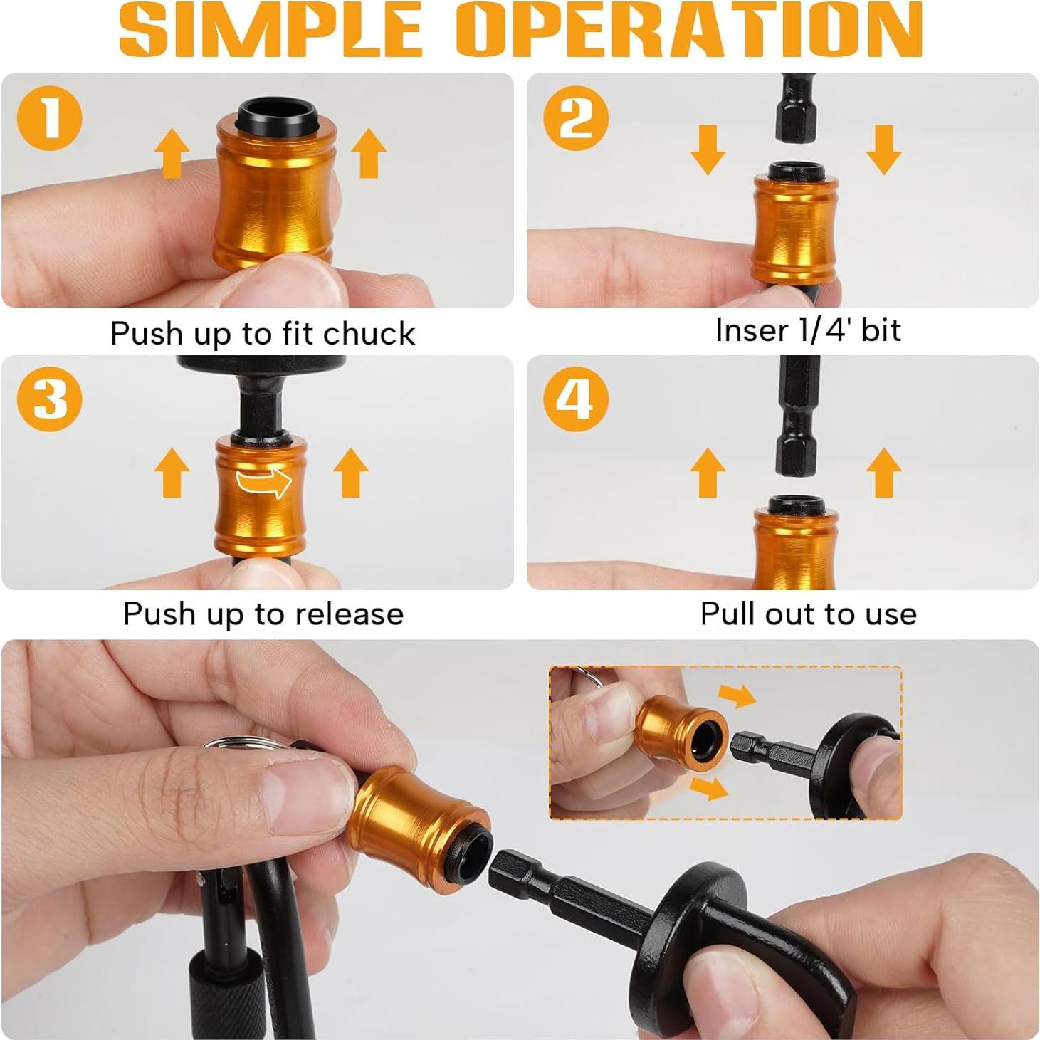 Juego de Herramientas de Swage HVAC 12PCS Aoebwpwi - Brocas 1/4 a 7/8"