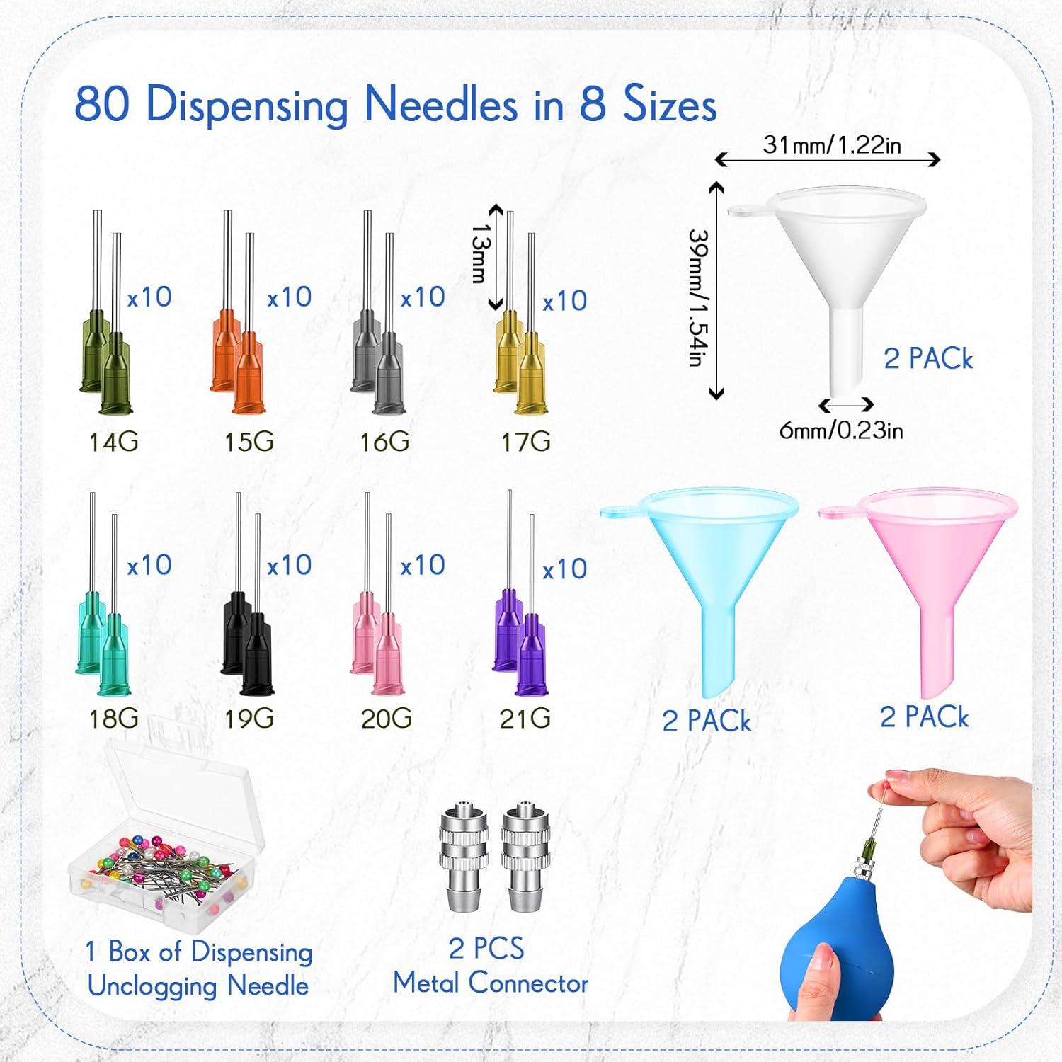 Set de Herramientas de Cerámica Dandat - 4 Botellas de Esmalte 85g