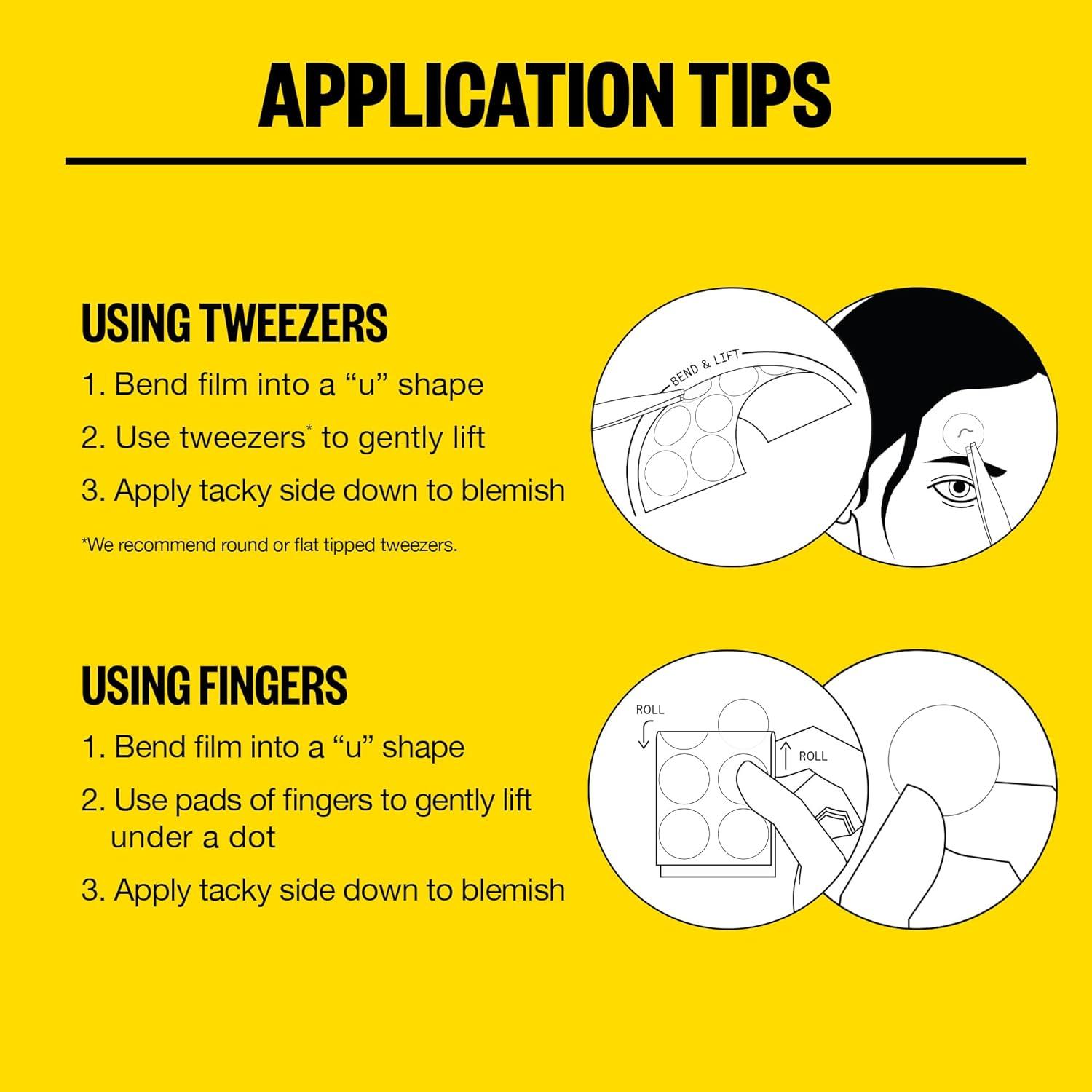 Puntos de Acné Diurnos Peace Out - 40 Parches Hidrocoloides