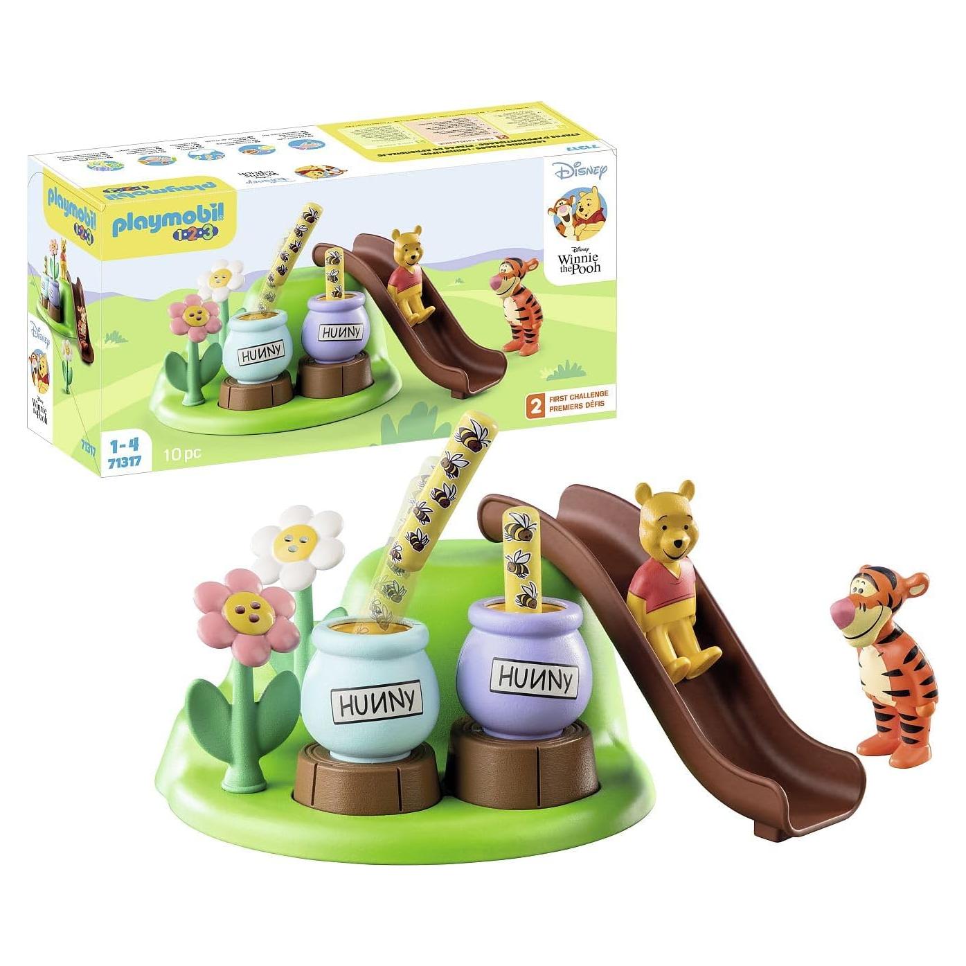 Playmobil 1.2.3 Jardín de Abejas Winnie y Tigger 10 Piezas
