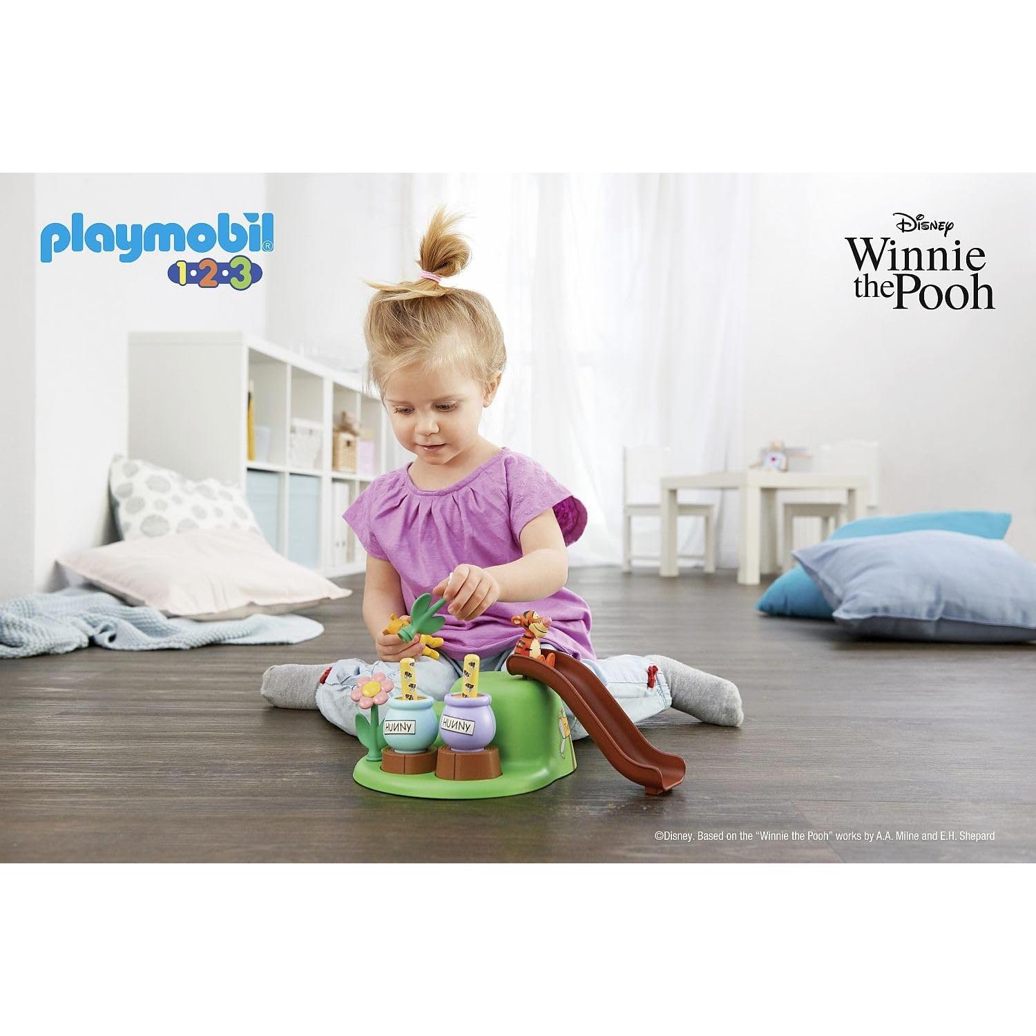 Playmobil 1.2.3 Jardín de Abejas Winnie y Tigger 10 Piezas