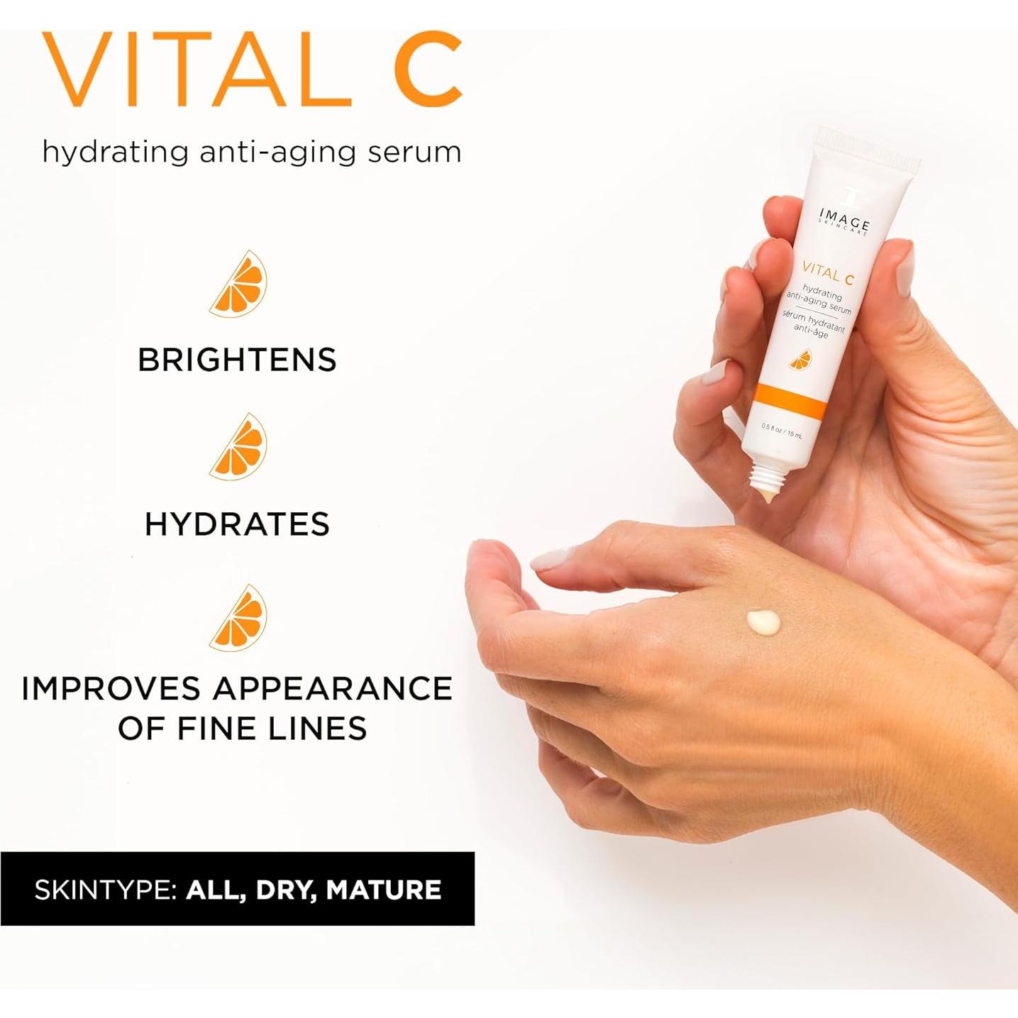 Suero Hidratante Facial IMAGE Skincare Vital C 15 ml