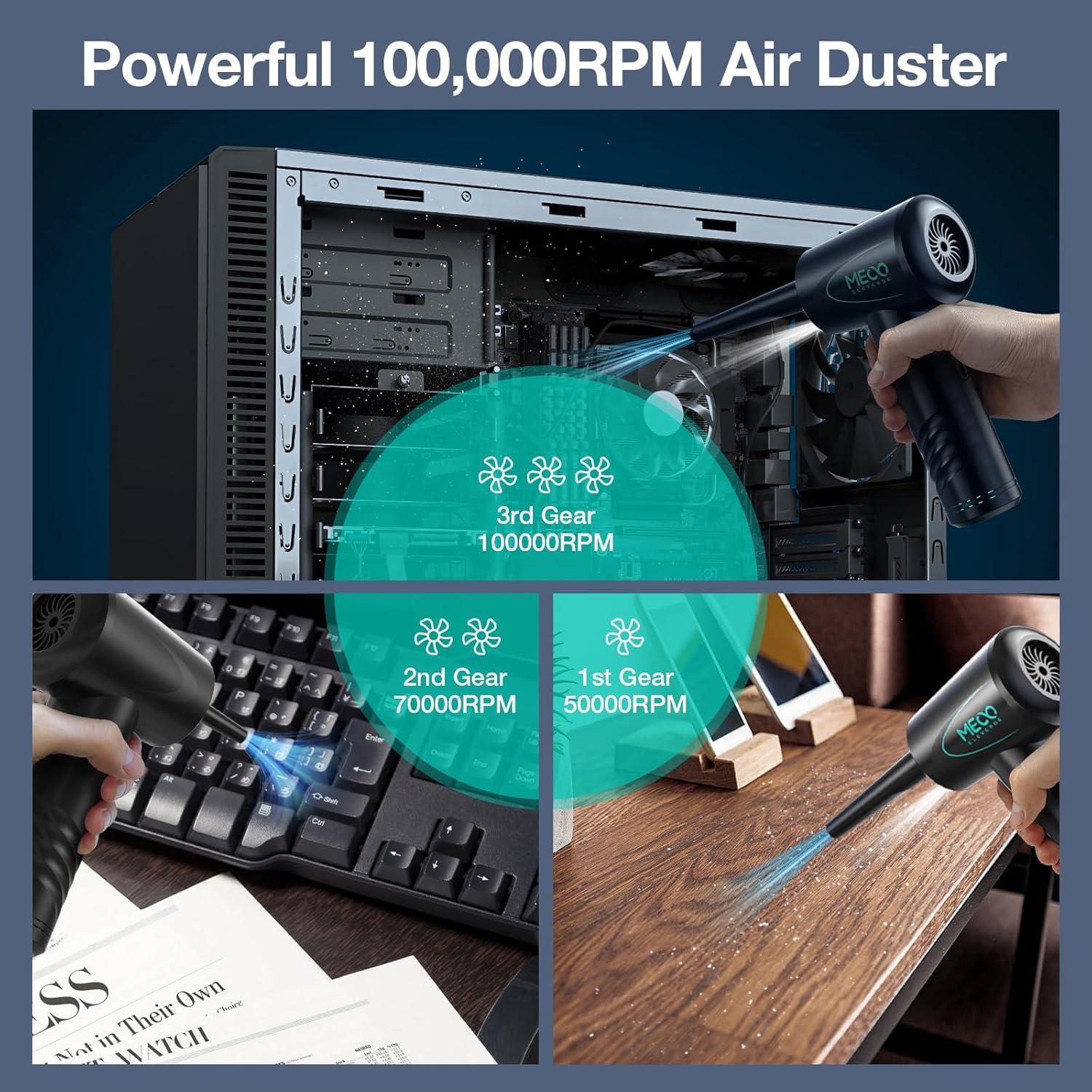 Soplador de Aire Comprimido MECO ELEVERDE CA1 100000RPM