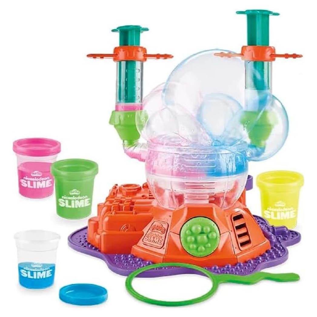 Play-Doh Ultimate Bubble Lab Hasbro 4 colores de slime