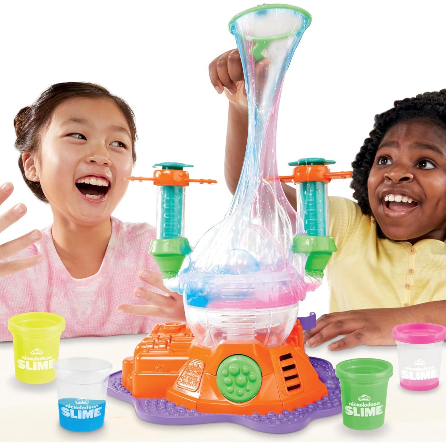 Play-Doh Ultimate Bubble Lab Hasbro 4 colores de slime