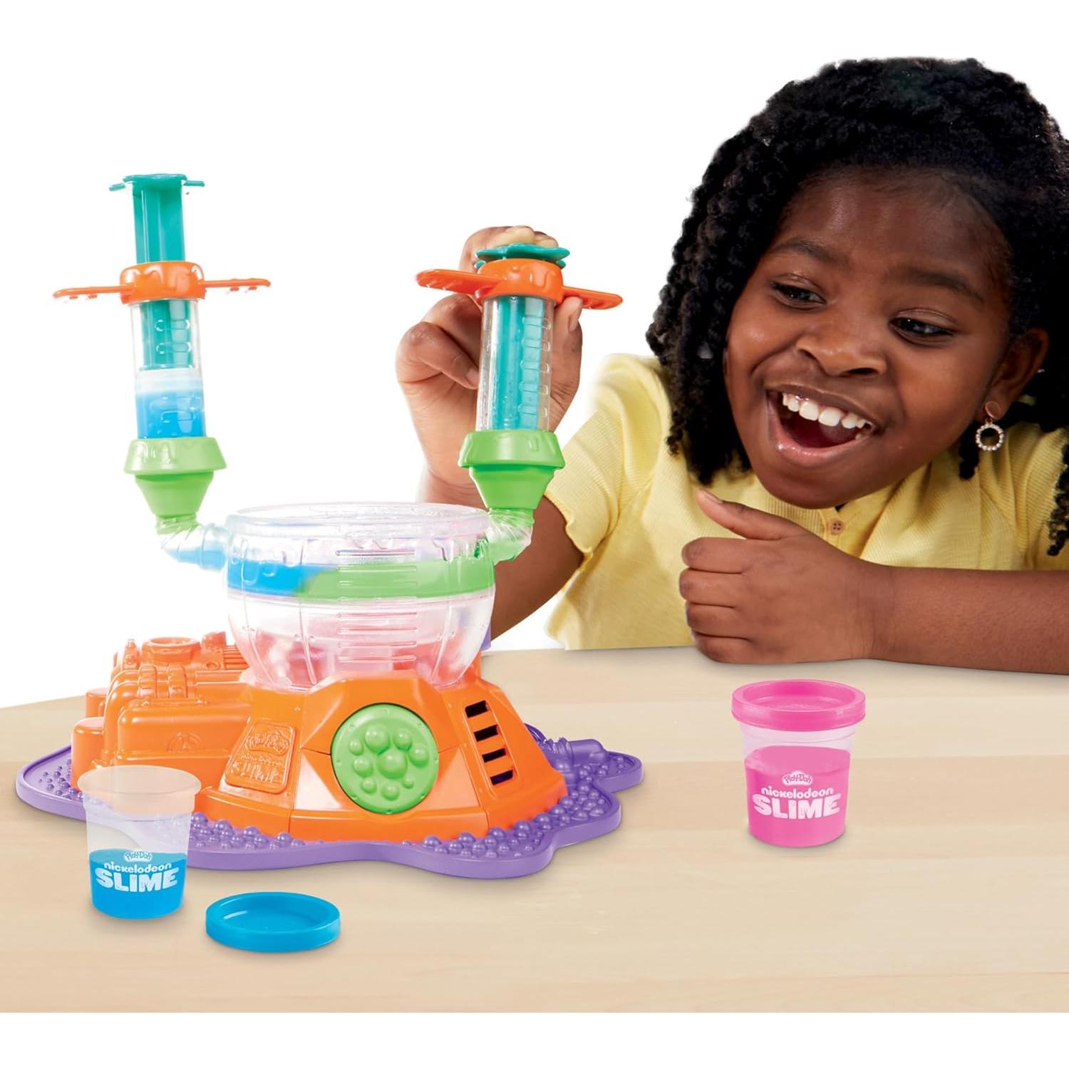 Play-Doh Ultimate Bubble Lab Hasbro 4 colores de slime