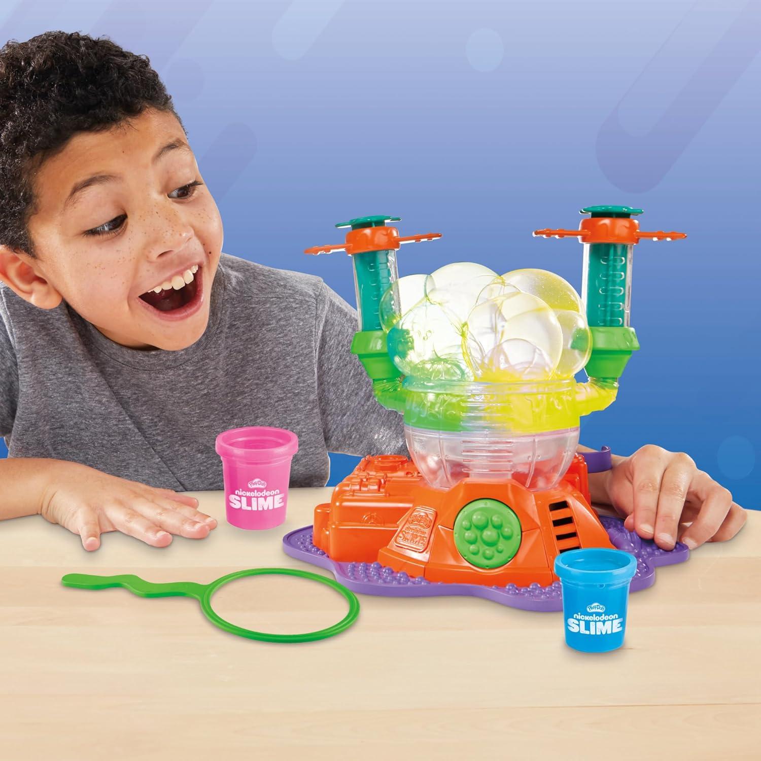 Play-Doh Ultimate Bubble Lab Hasbro 4 colores de slime