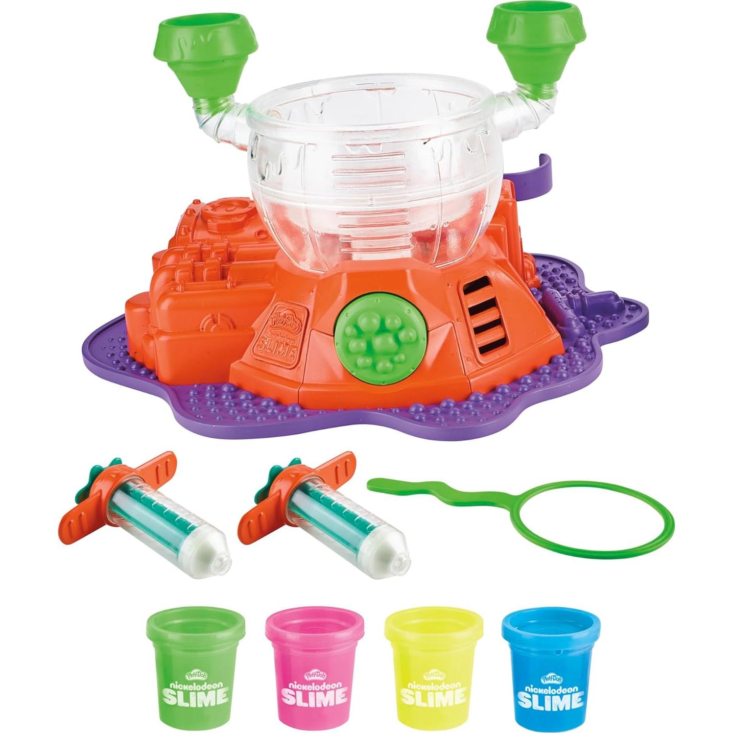 Play-Doh Ultimate Bubble Lab Hasbro 4 colores de slime
