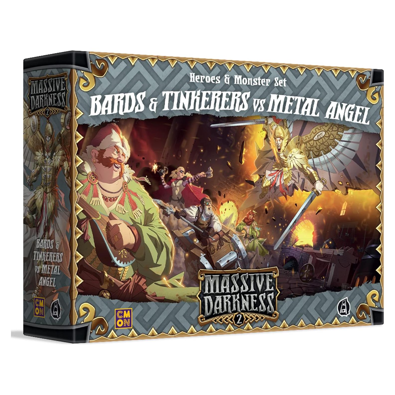 Massive Darkness 2 Expansión Bardo y Mecánico | Juego 1-6 Jugadores