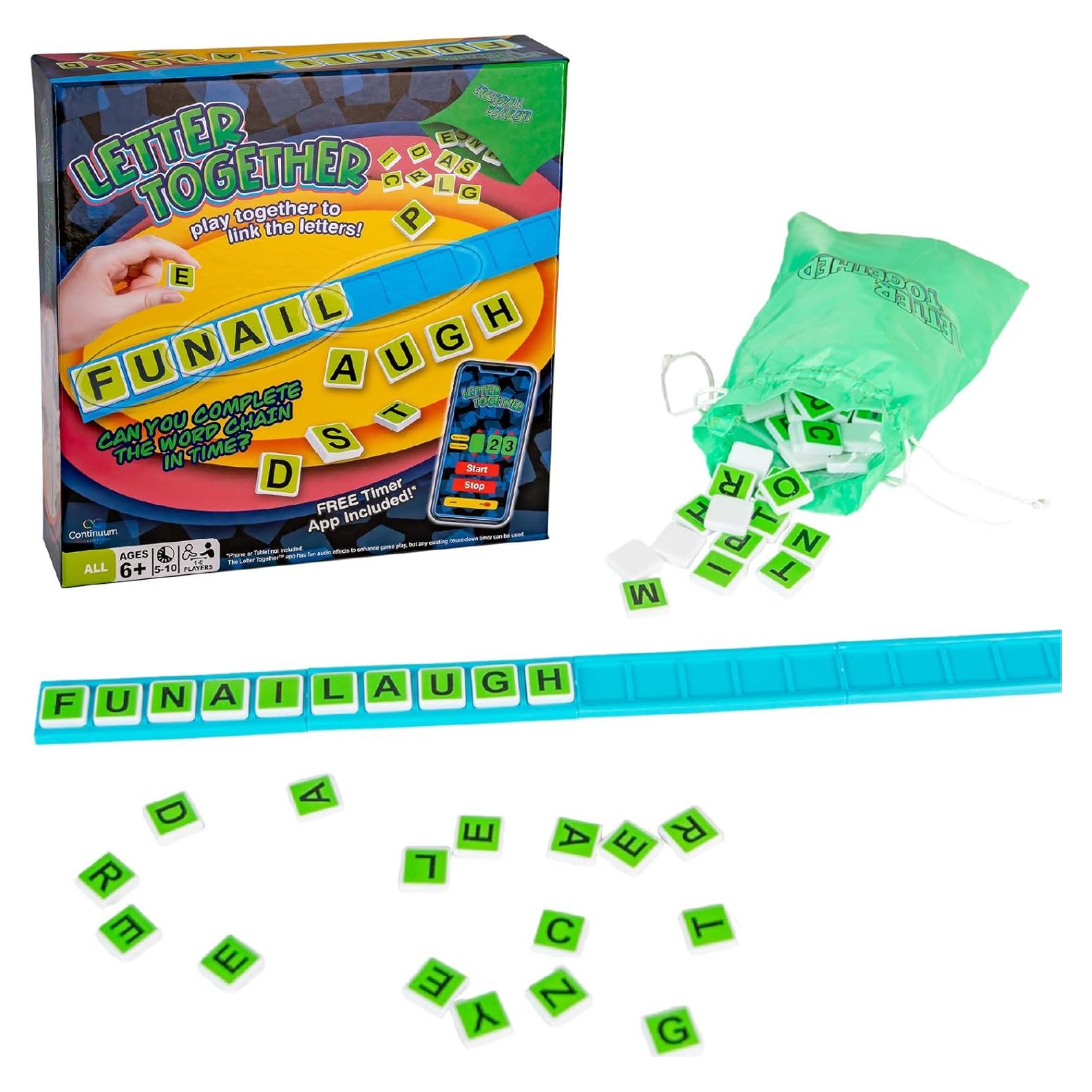 Juego de Palabras Juntos en la Letra - Para 1-6 Jugadores