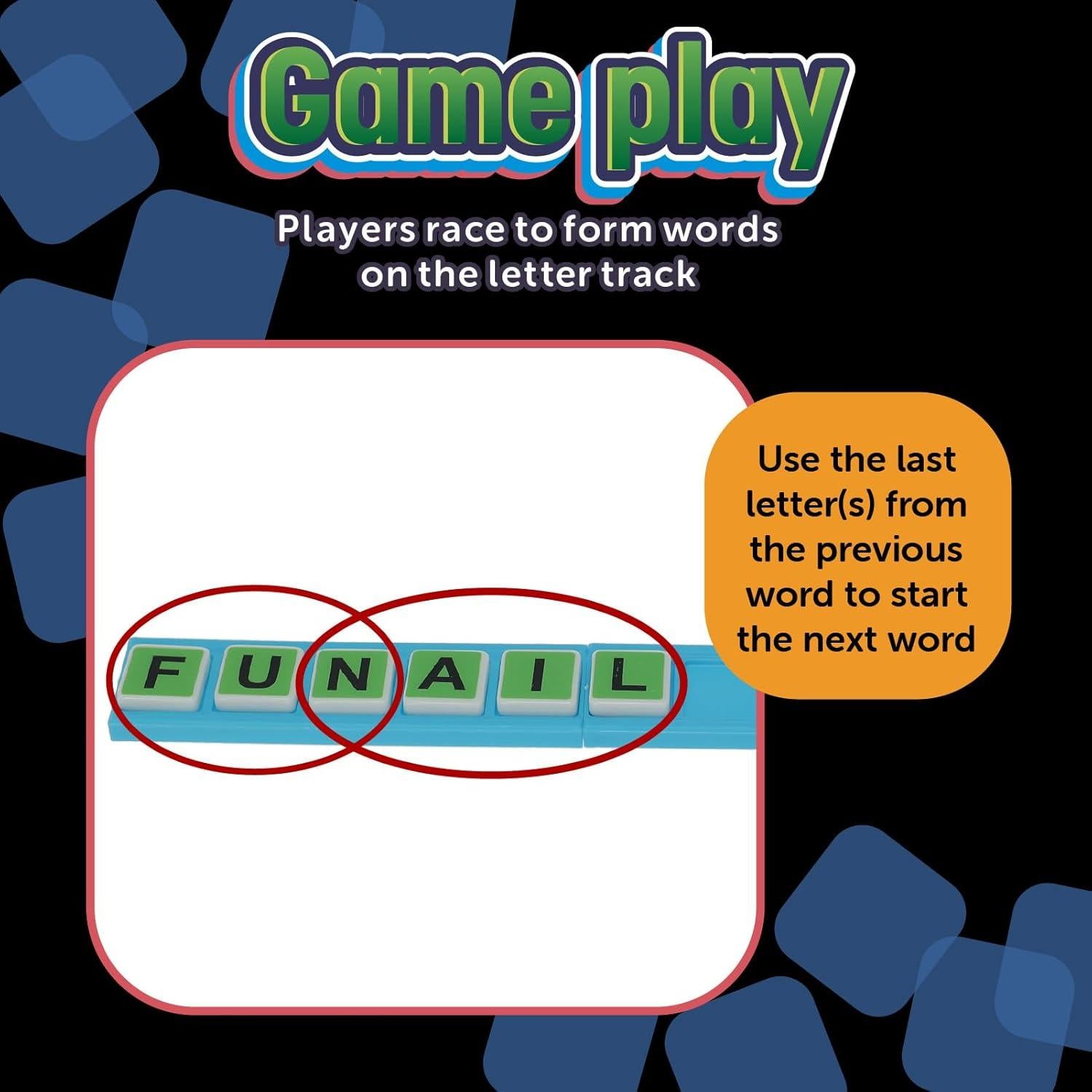 Juego de Palabras Juntos en la Letra - Para 1-6 Jugadores