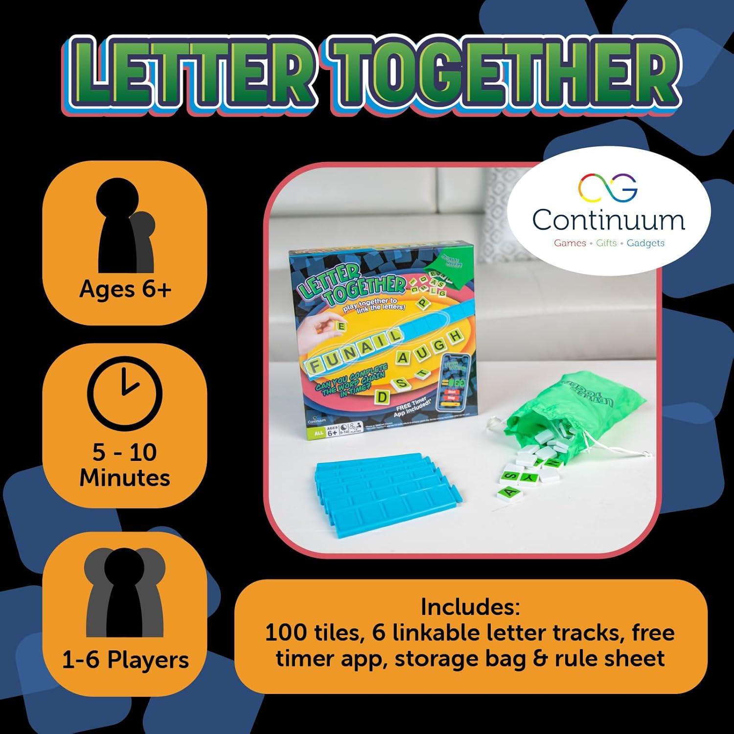 Juego de Palabras Juntos en la Letra - Para 1-6 Jugadores