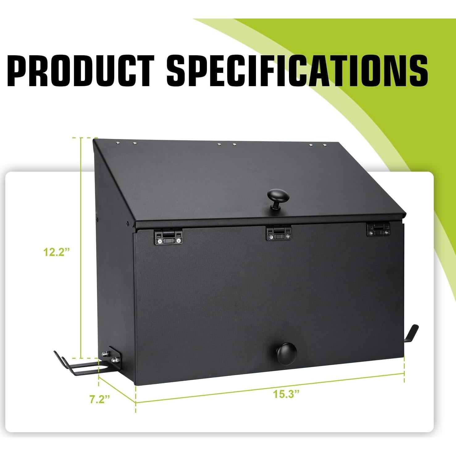 Caja Magnética DITKOK para Cabina de Pulverización 38.86x30.99cm