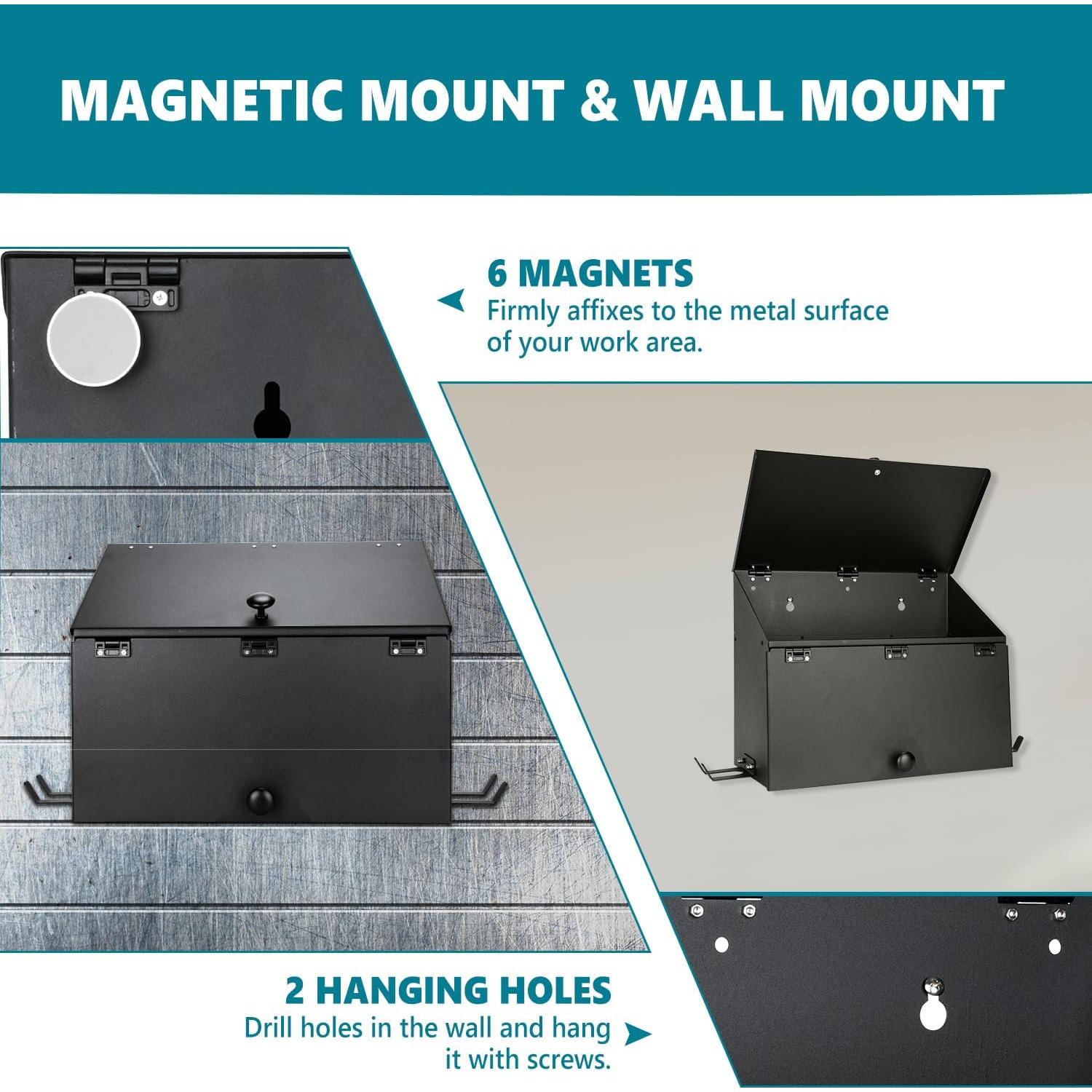 Caja Magnética DITKOK para Cabina de Pulverización 38.86x30.99cm